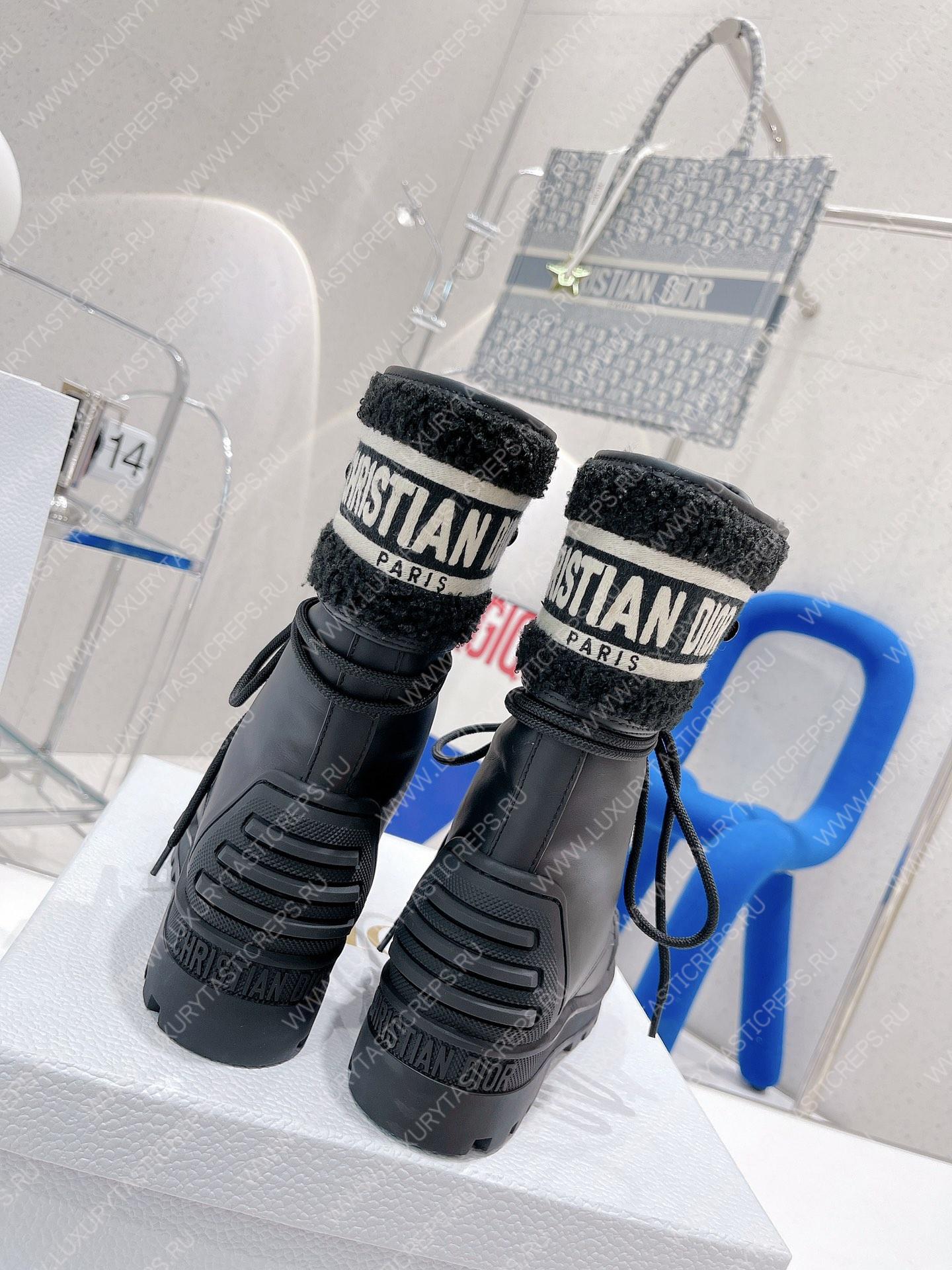 D*or d-major ankle boot black kci704ves