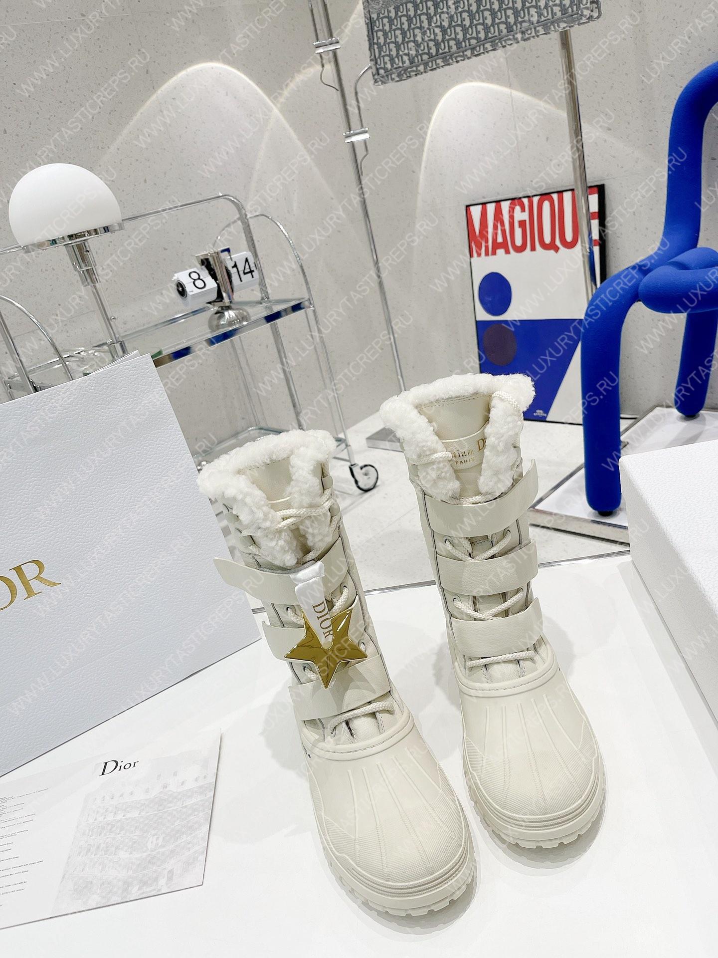 D*or d-leader ankle boot white kci733cqc