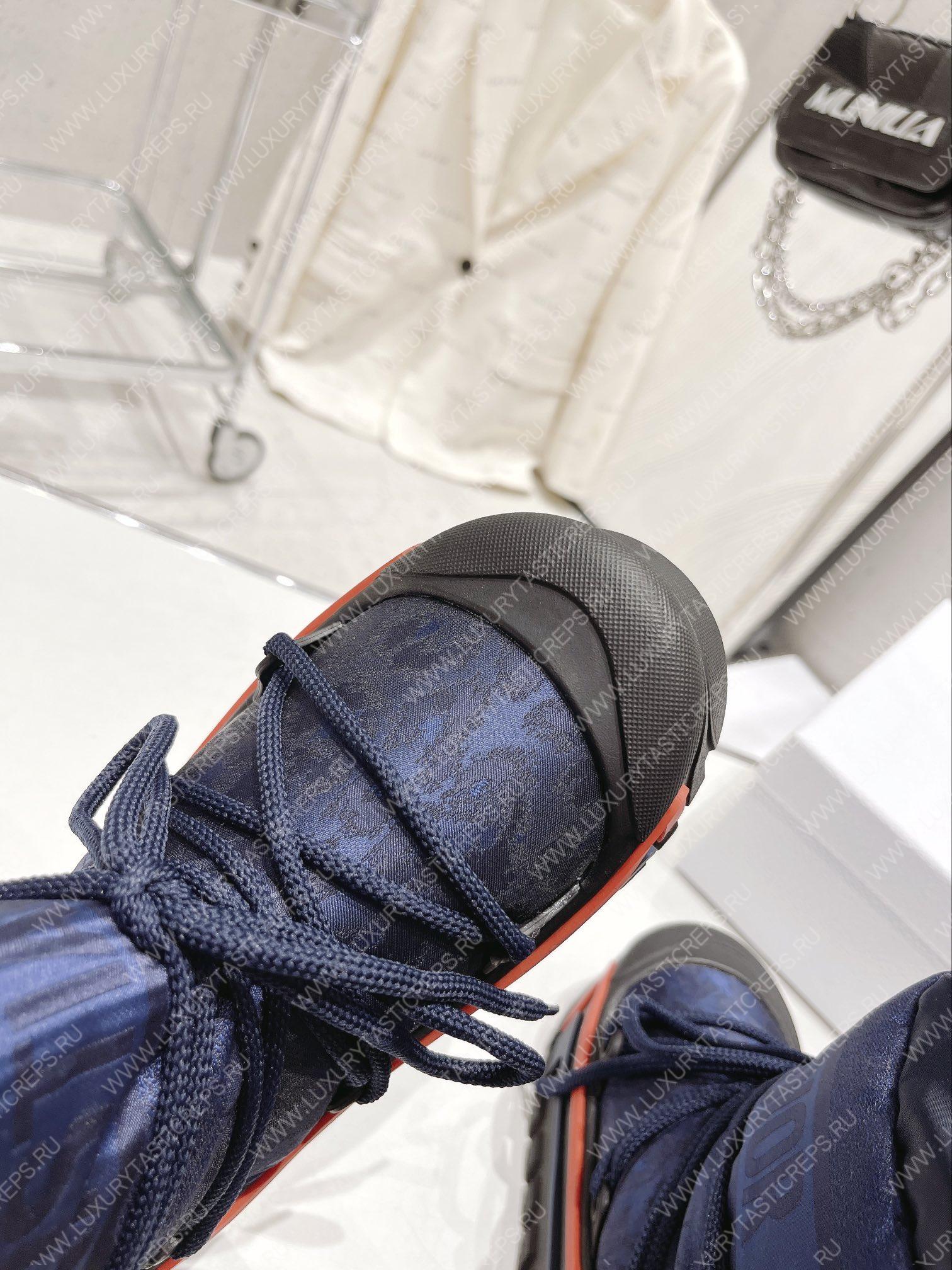 D*or alps snow ankle boot blue kci684lny