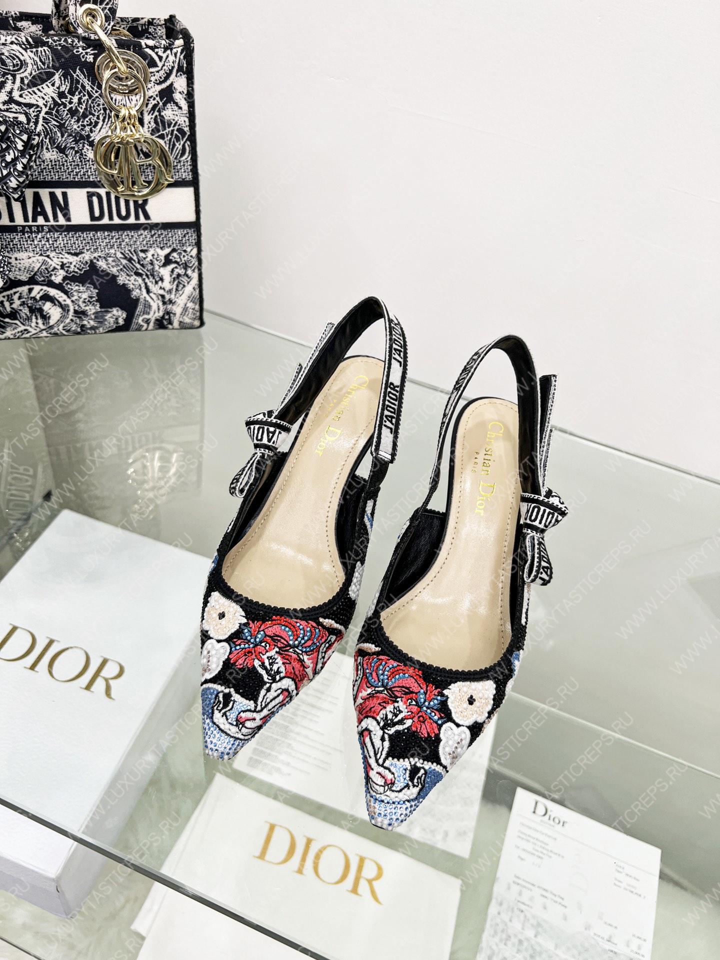 D*or j’aD*or slingback pump multicolor kcp761gry