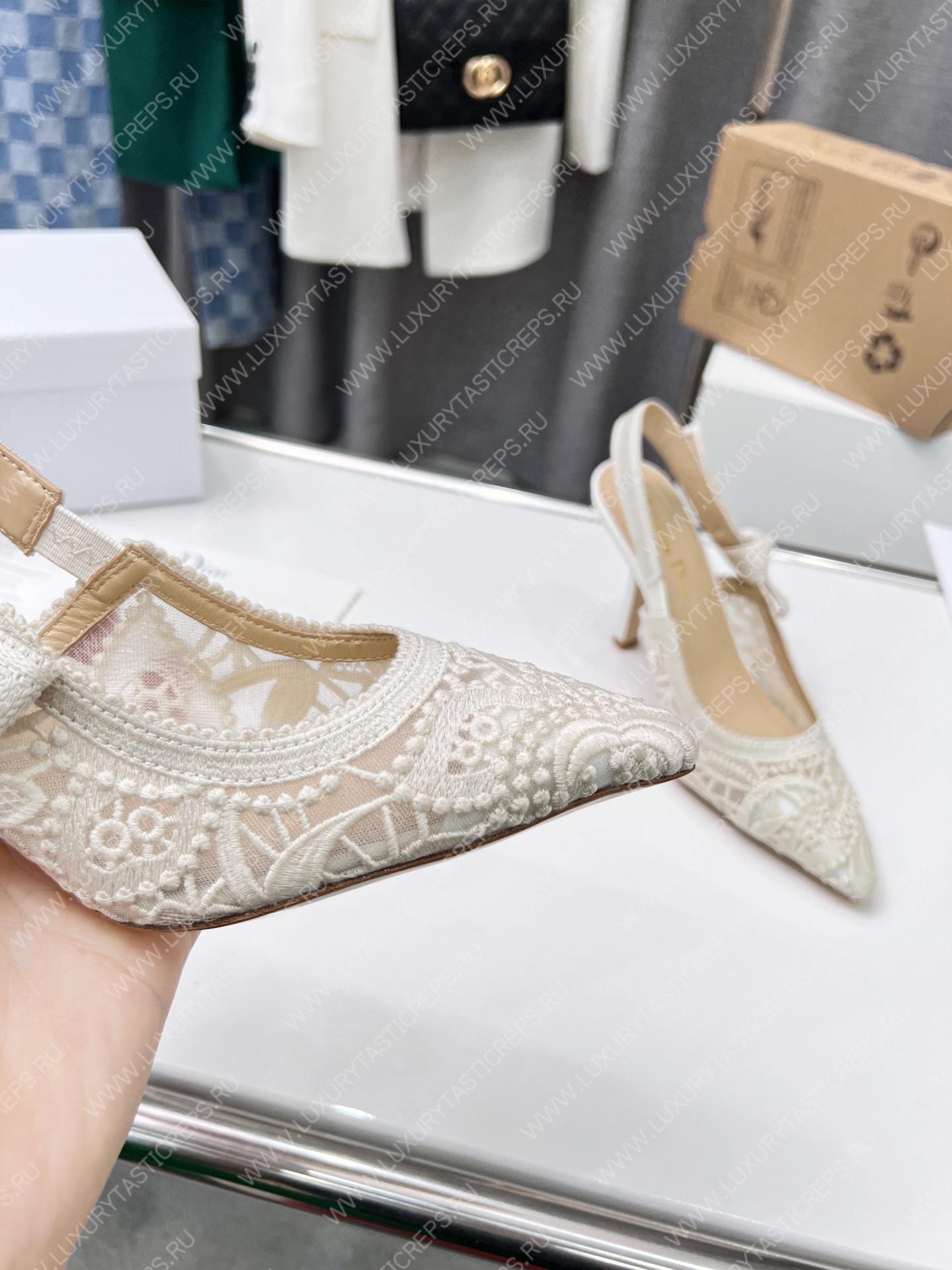 D*or j’aD*or slingback pump white kdp945mcm