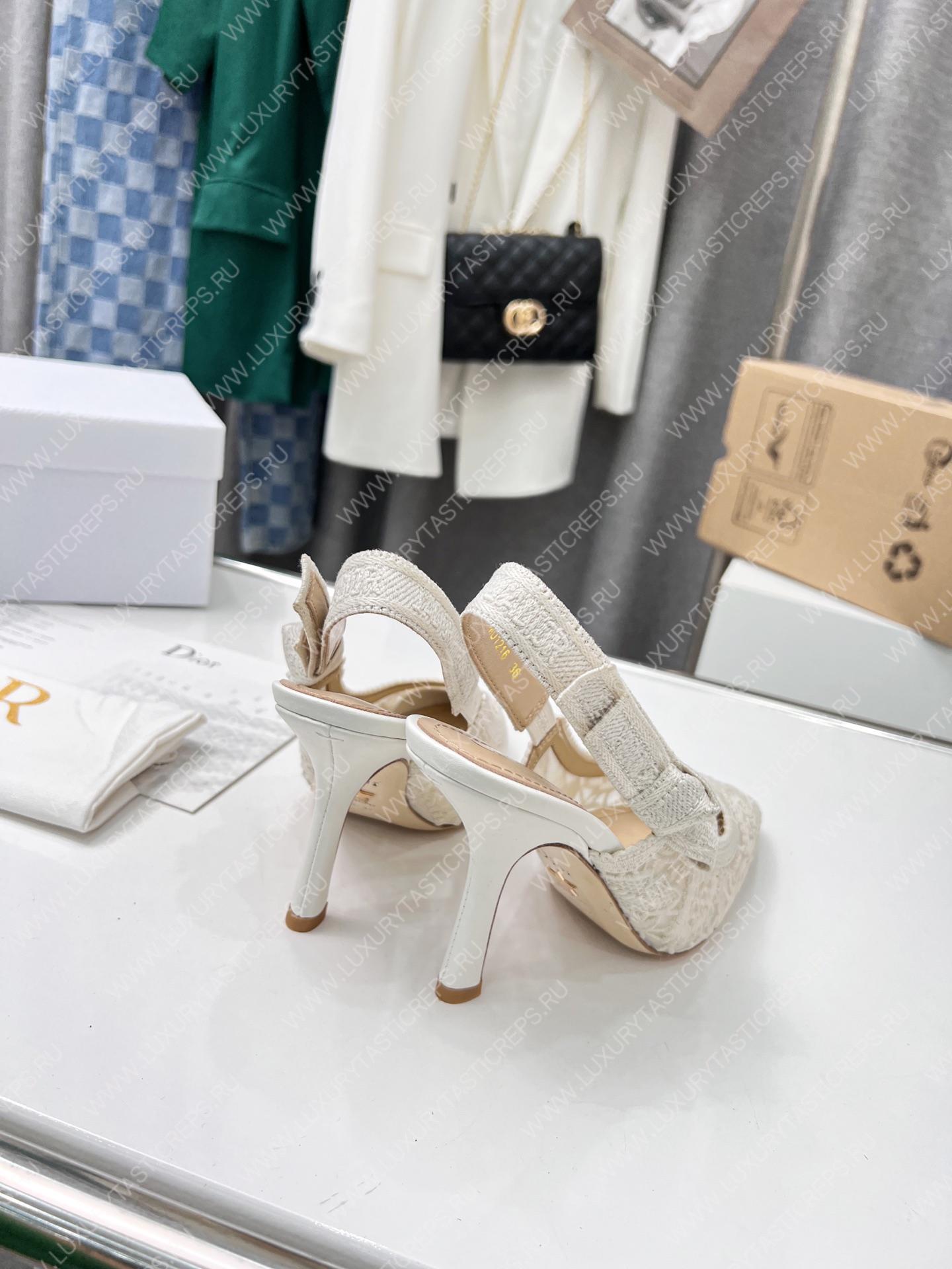 D*or j’aD*or slingback pump white kdp945mcm