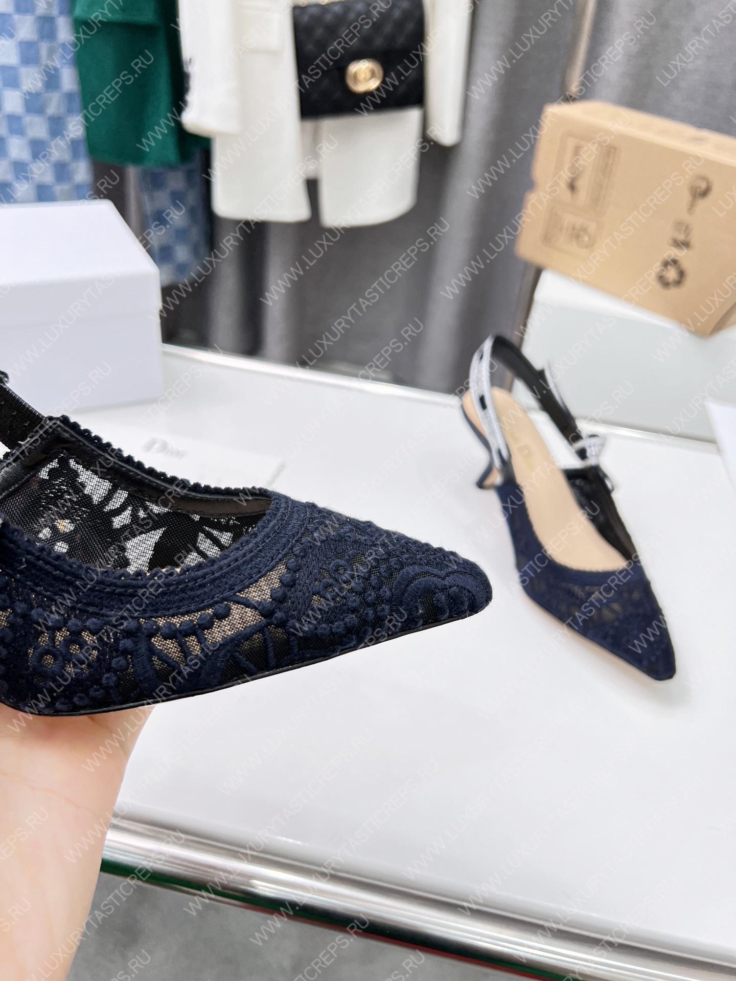 D*or j’aD*or slingback pump navy blue kdp944mcm