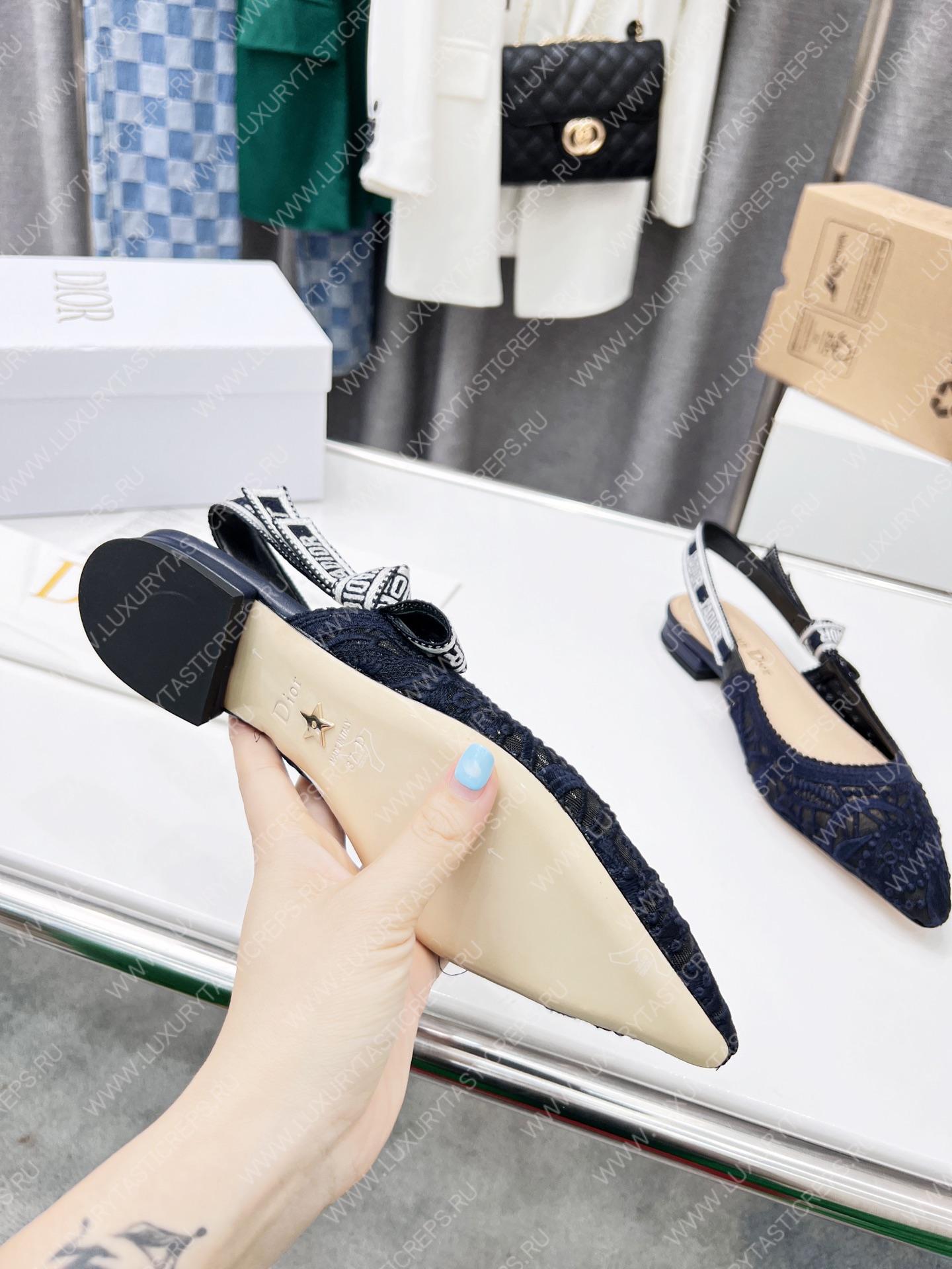 D*or j’aD*or slingback pump navy blue kdp945mcm