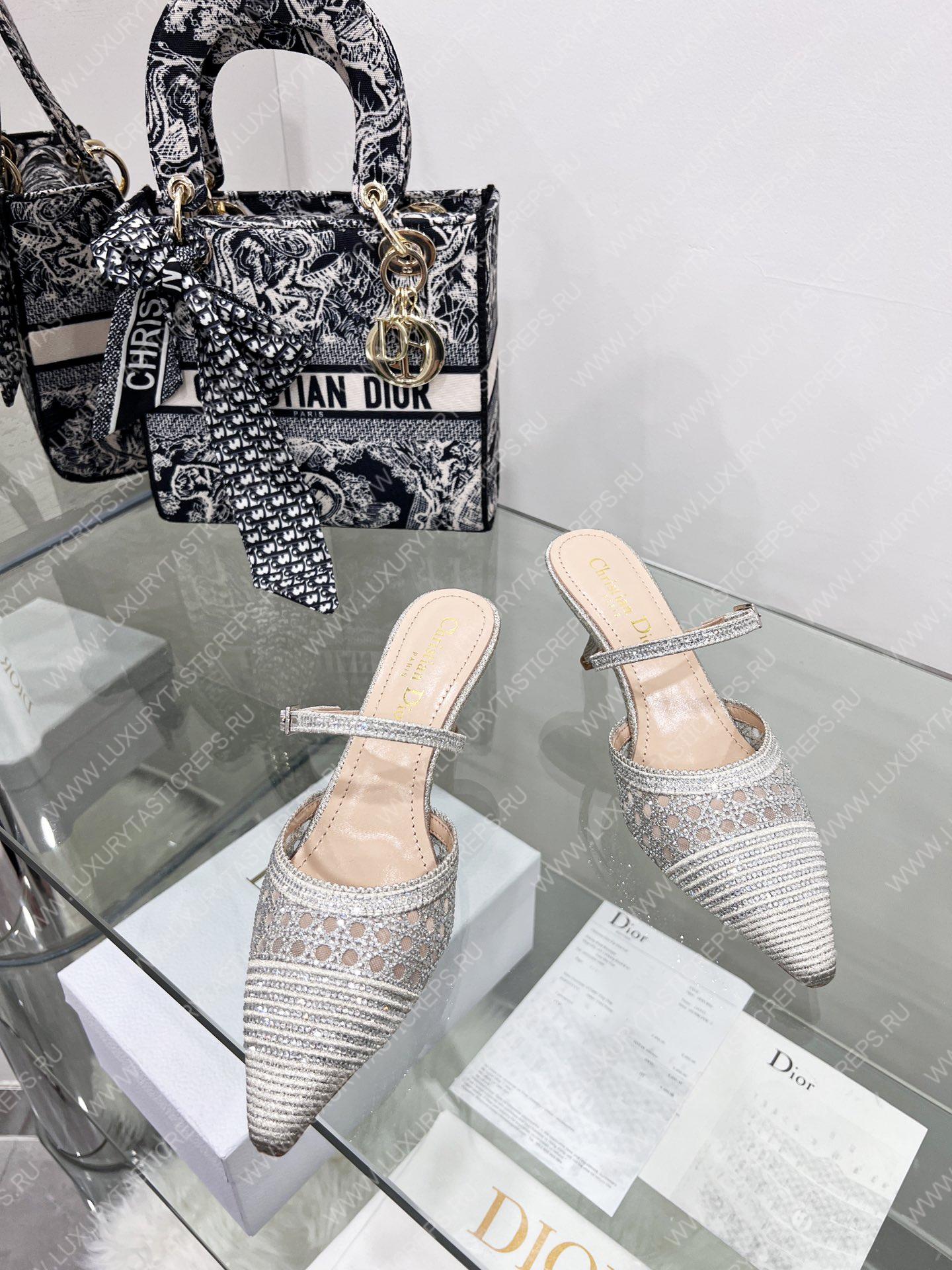 D*or capture heeled mule grey kcp927sry