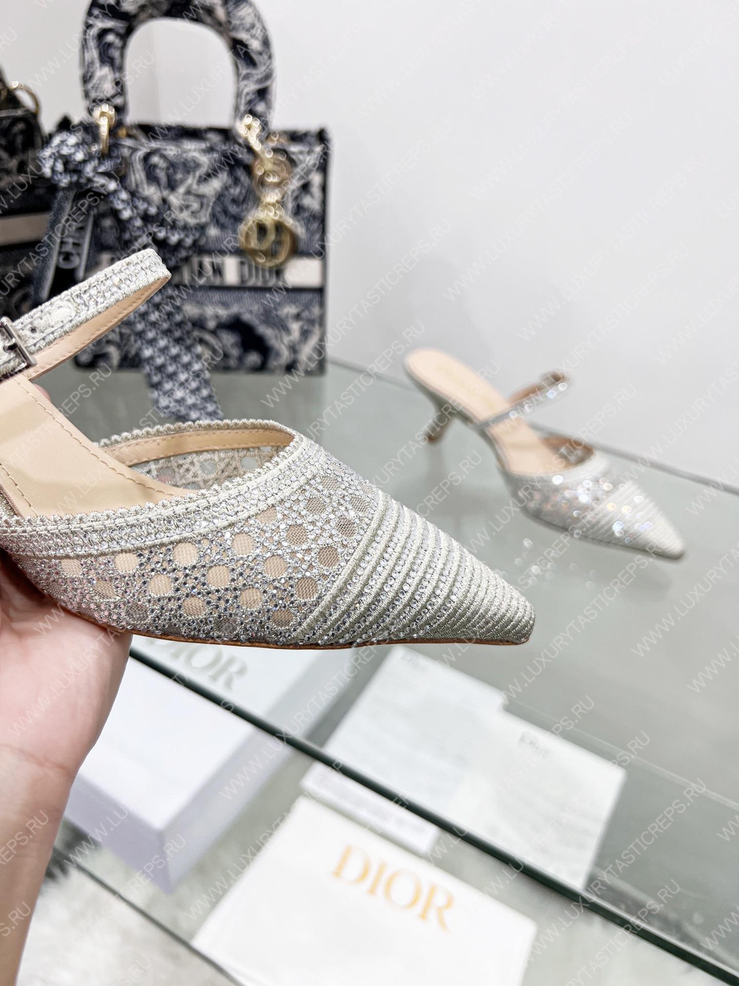 D*or capture heeled mule grey kcp927sry