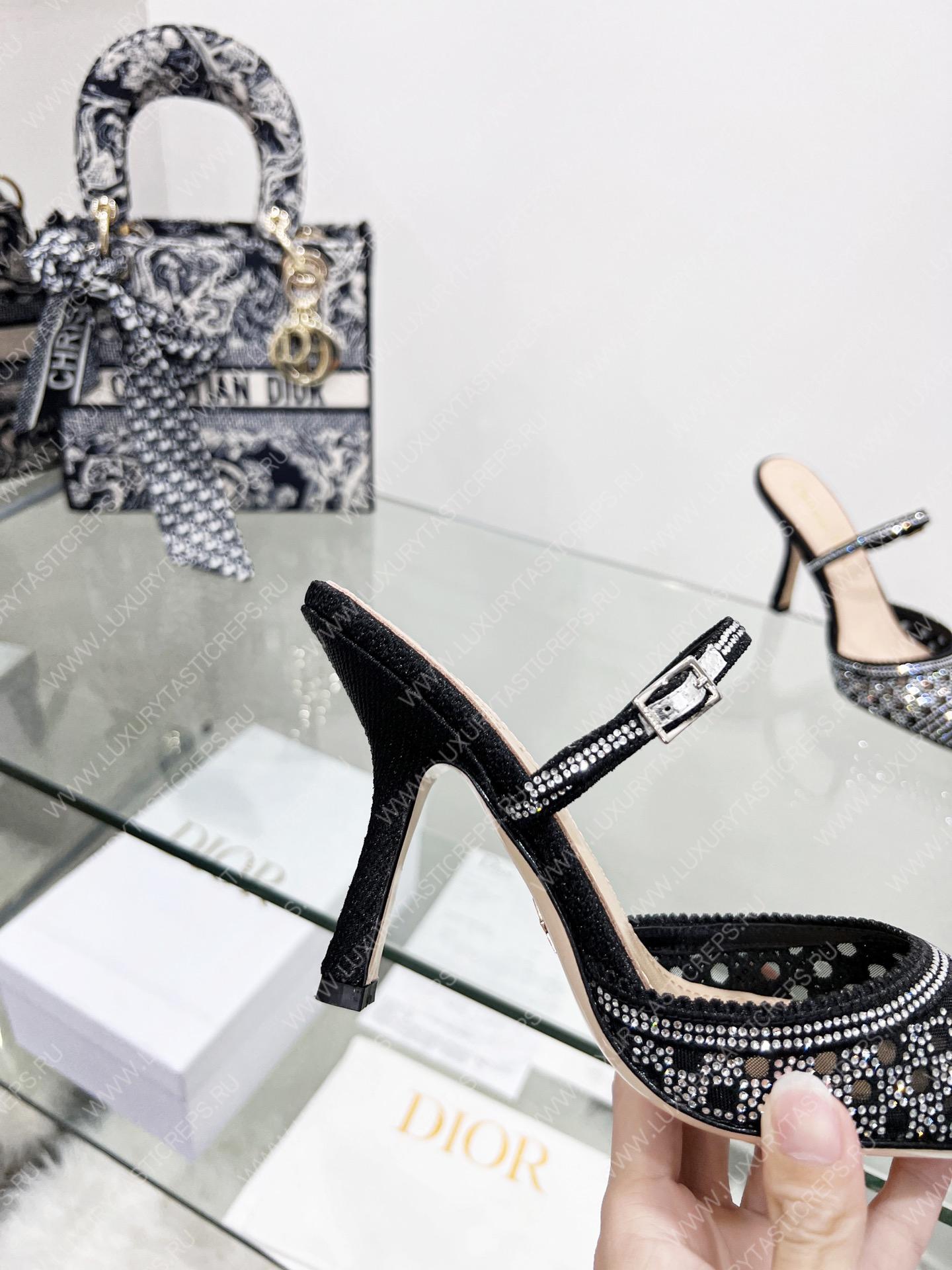 D*or capture heeled mule black kcp927sry