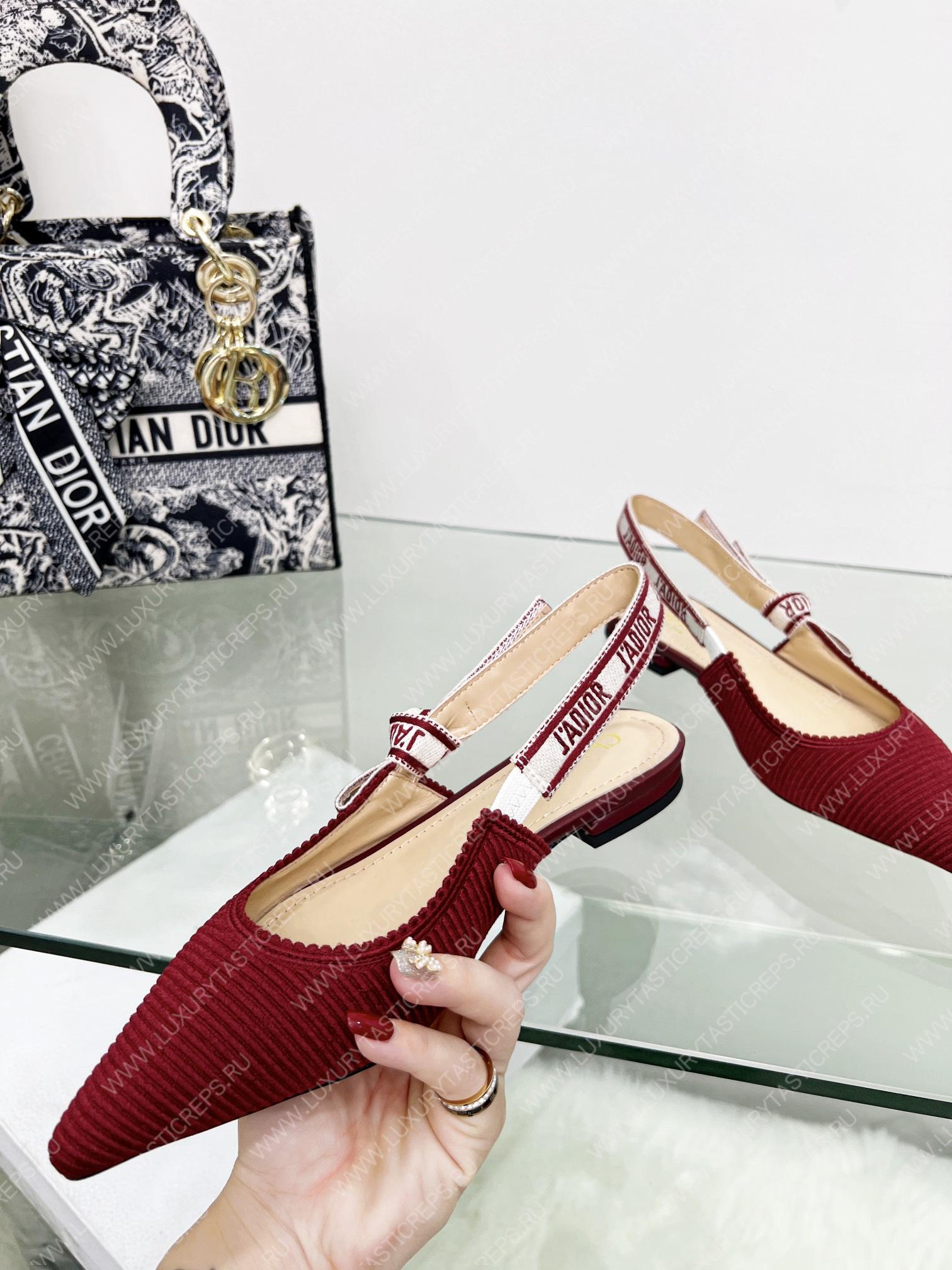 D*or j’aD*or slingback pump red kdc201tfl