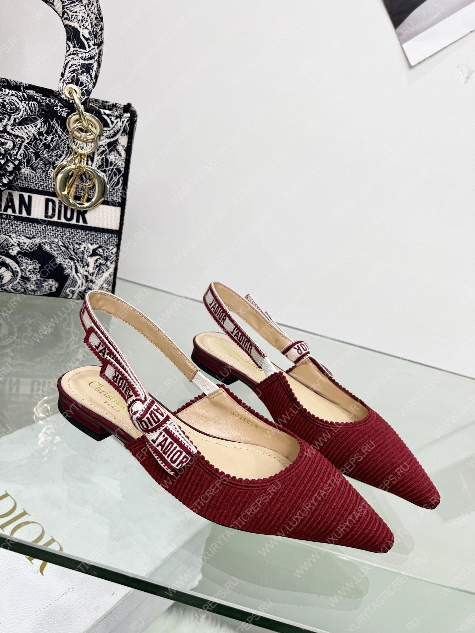 D*or j’aD*or slingback pump red kdc201tfl