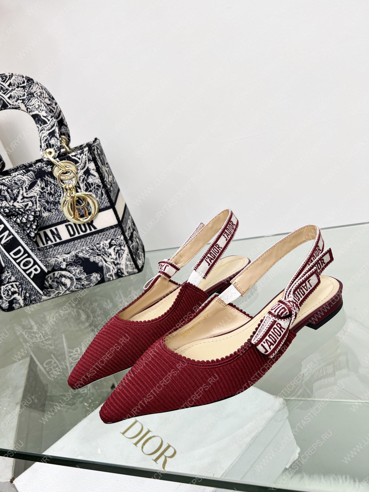 D*or j’aD*or slingback pump red kdc201tfl