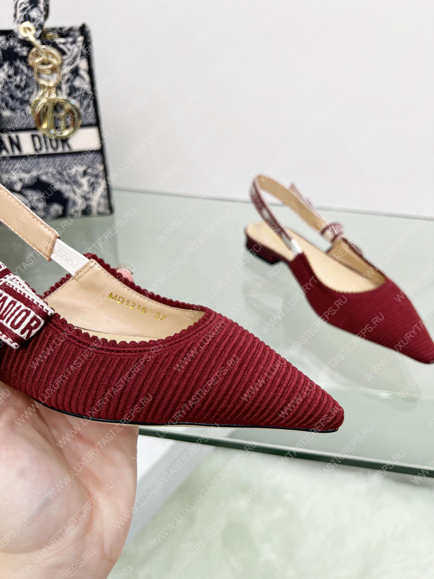 D*or j’aD*or slingback pump red kdc201tfl