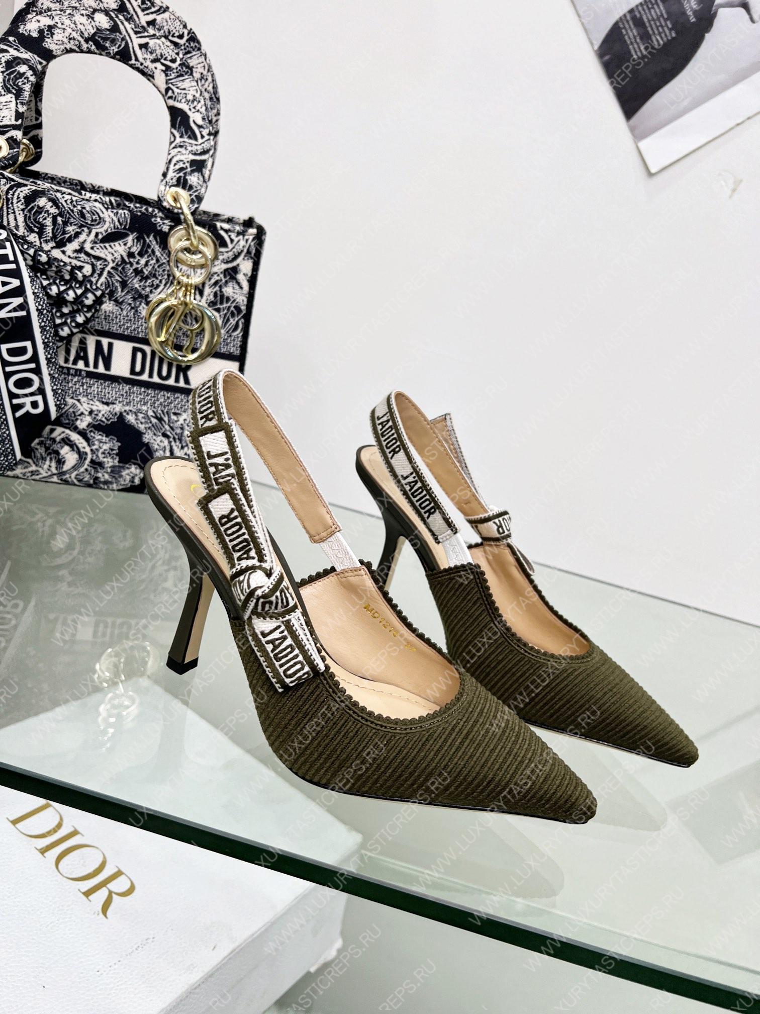 D*or j’aD*or slingback pump khaki kdc201tfl