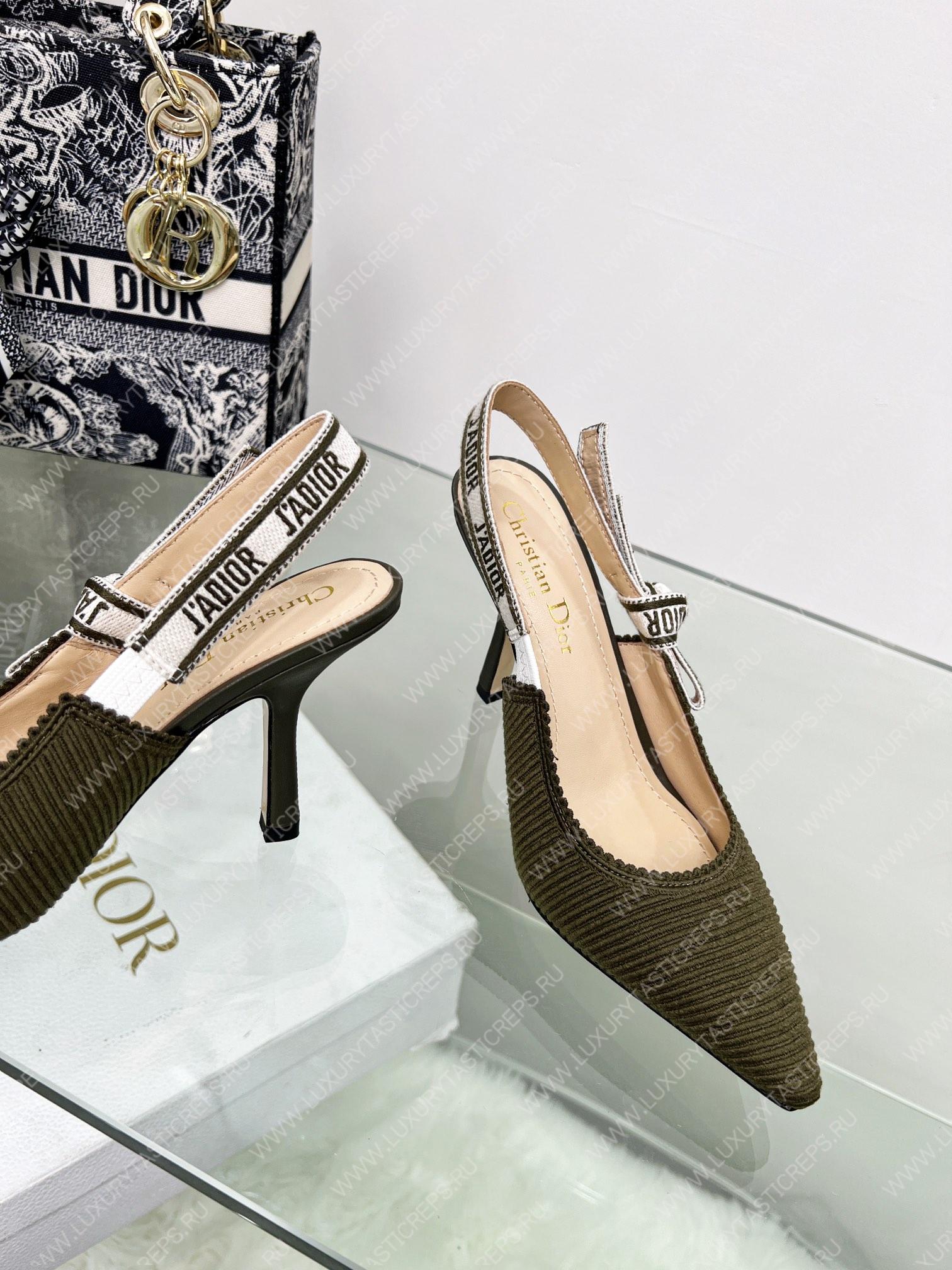 D*or j’aD*or slingback pump khaki kdc201tfl