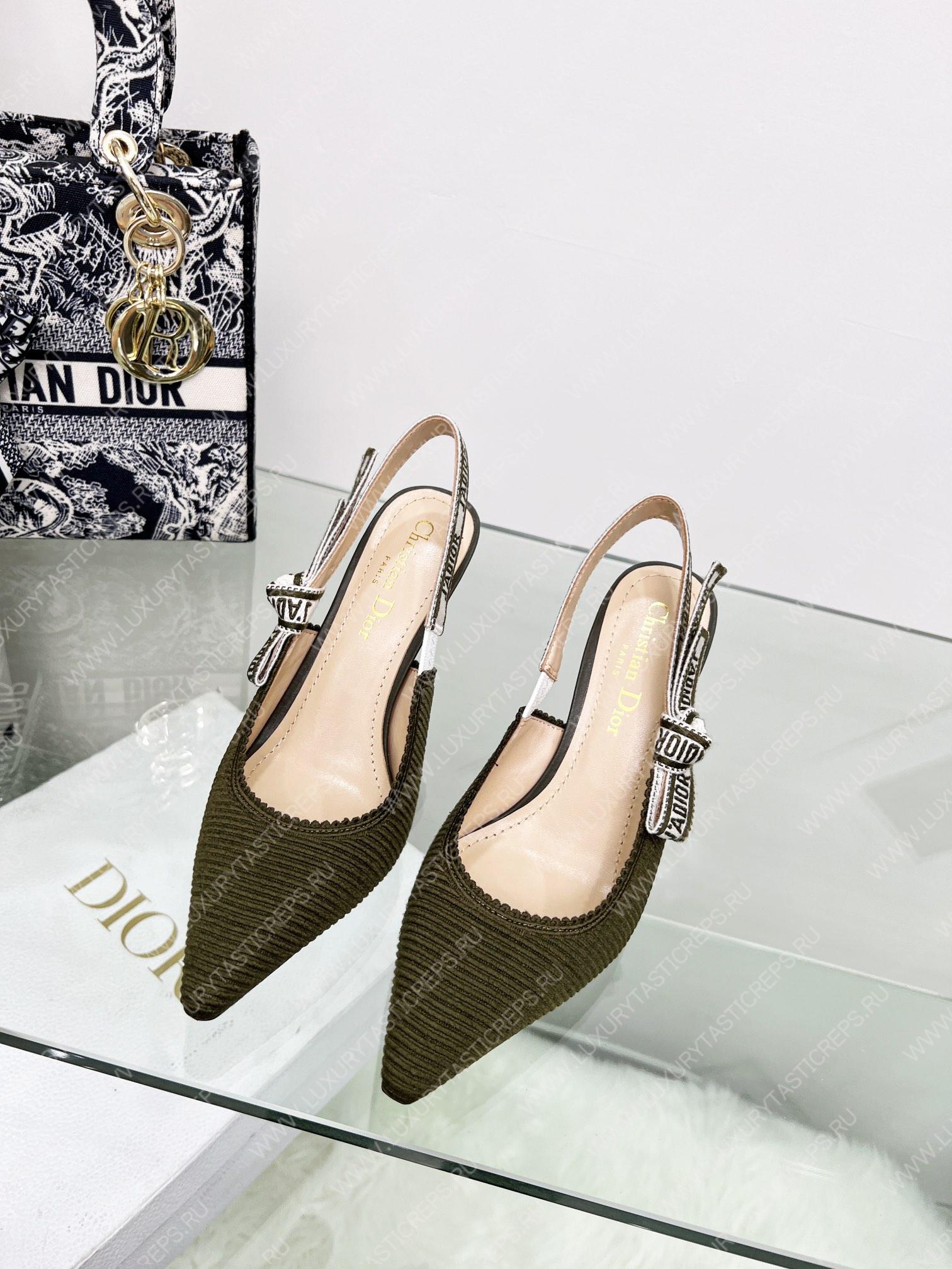 D*or j’aD*or slingback pump khaki kdc201tfl