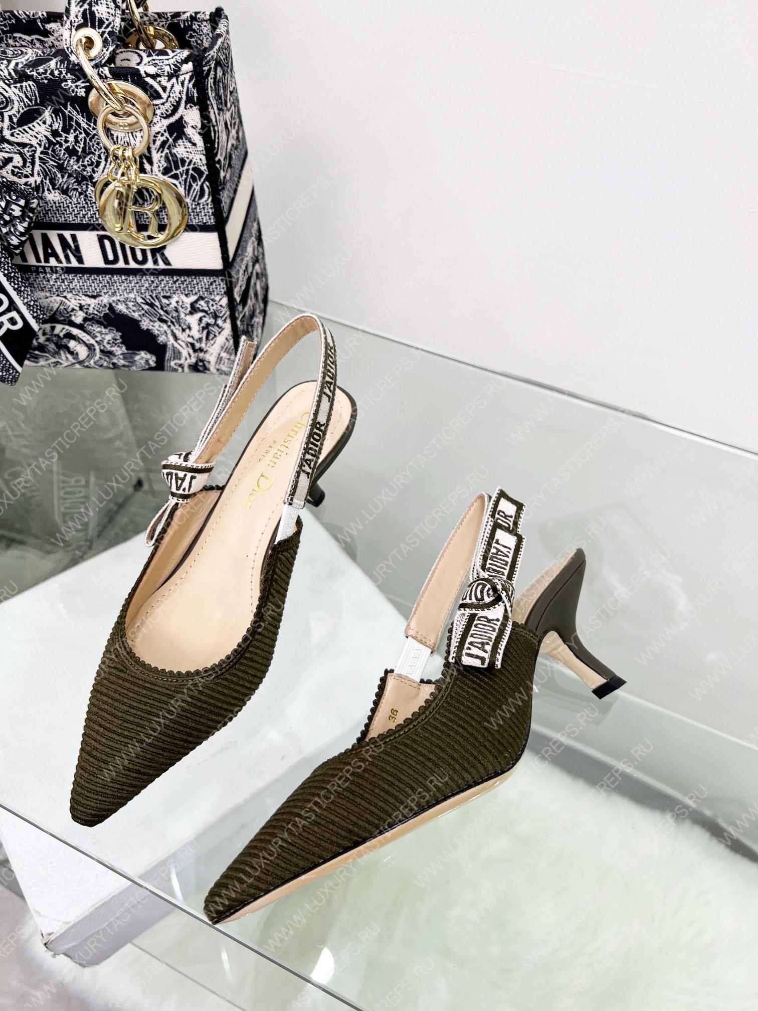 D*or j’aD*or slingback pump khaki kdc201tfl
