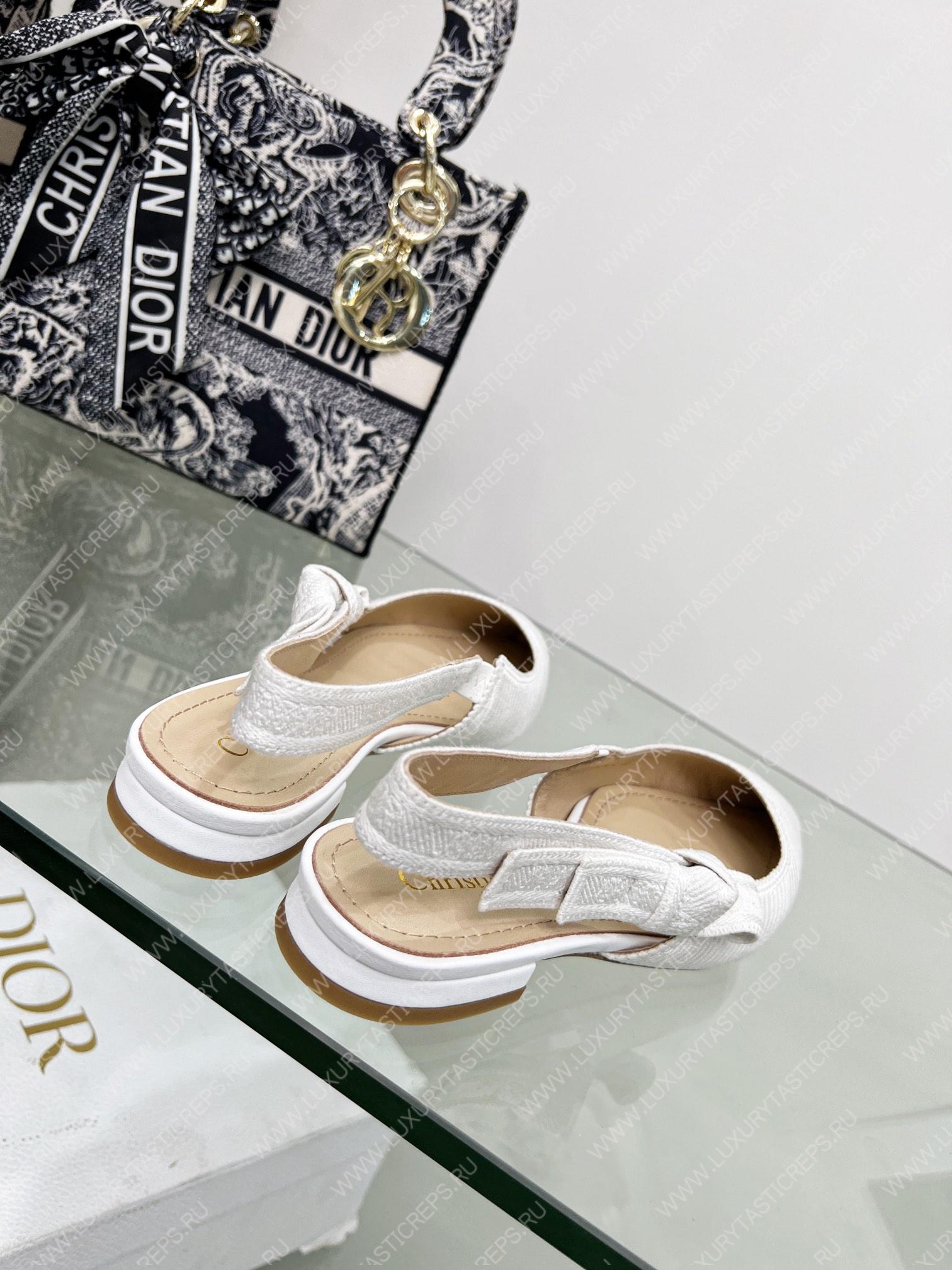 D*or j’aD*or slingback pump white kdc201tfl