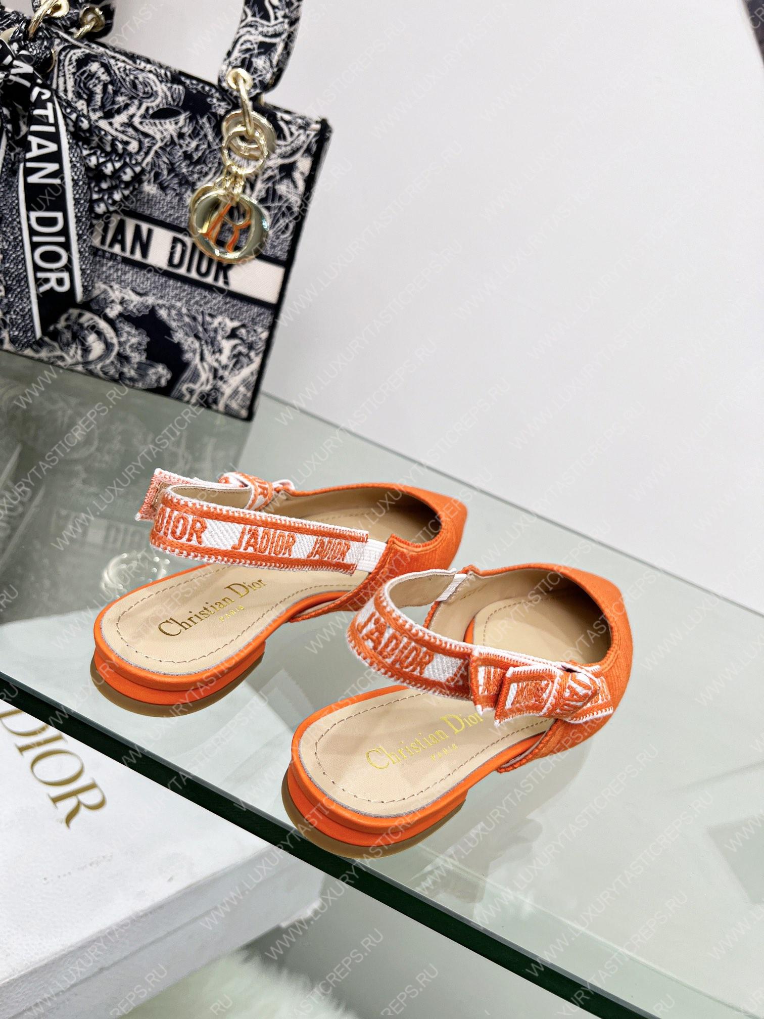 D*or j’aD*or slingback pump orange kdc201tfl