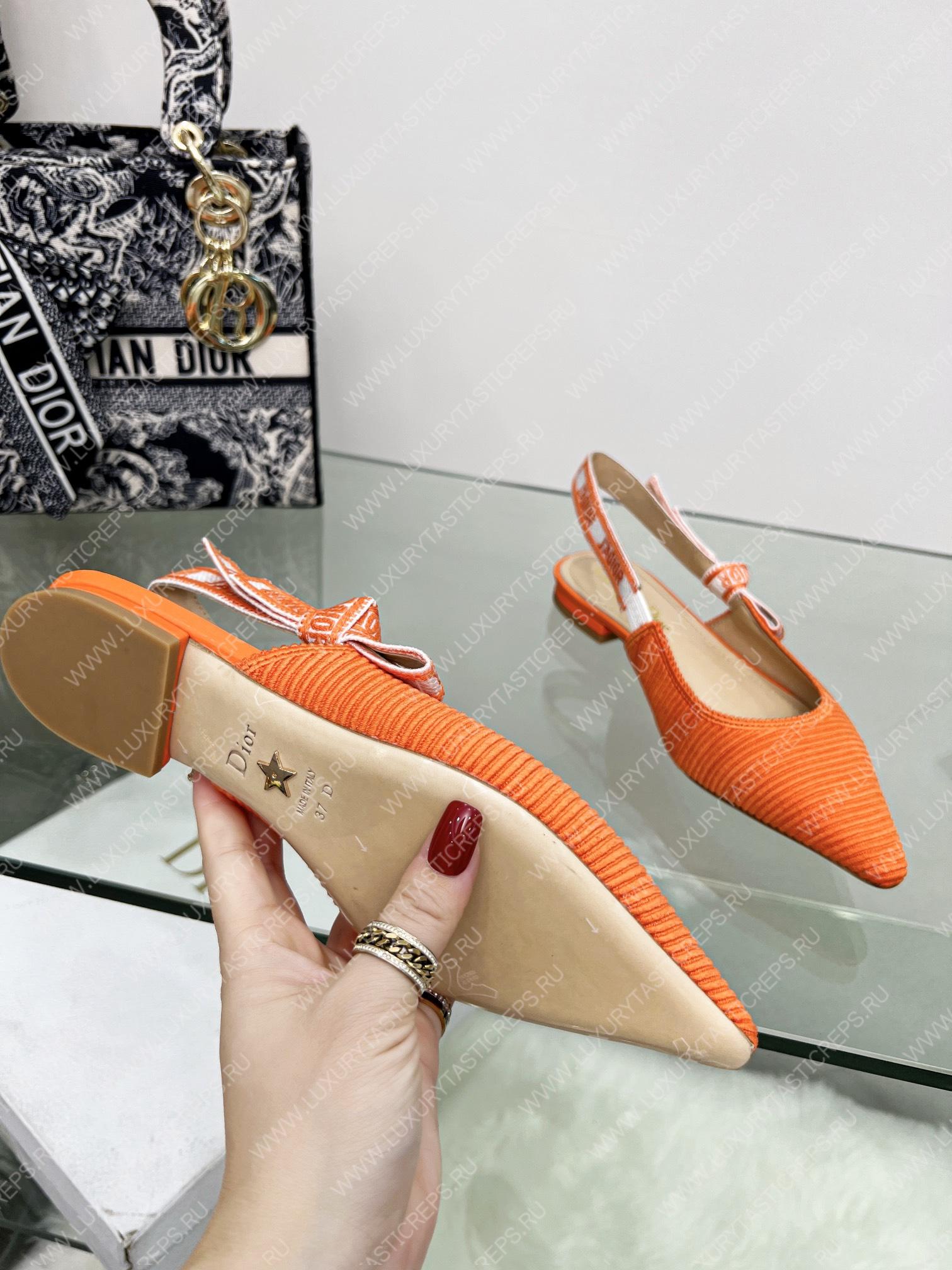 D*or j’aD*or slingback pump orange kdc201tfl