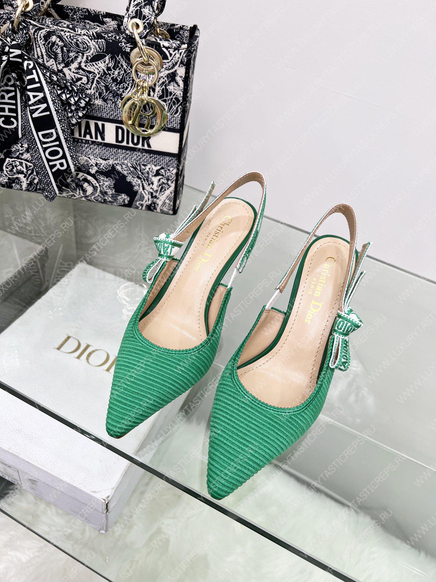 D*or j’aD*or slingback pump green kdc201tfl