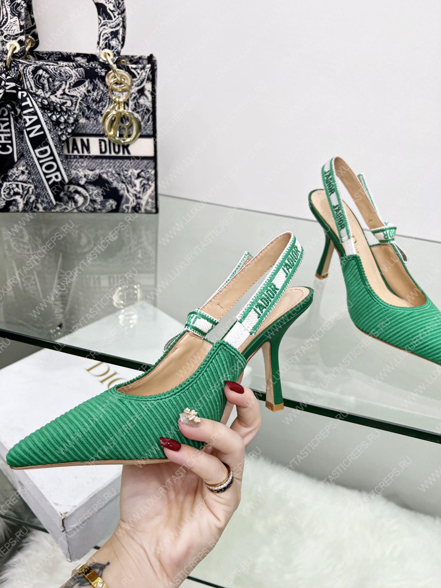 D*or j’aD*or slingback pump green kdc201tfl
