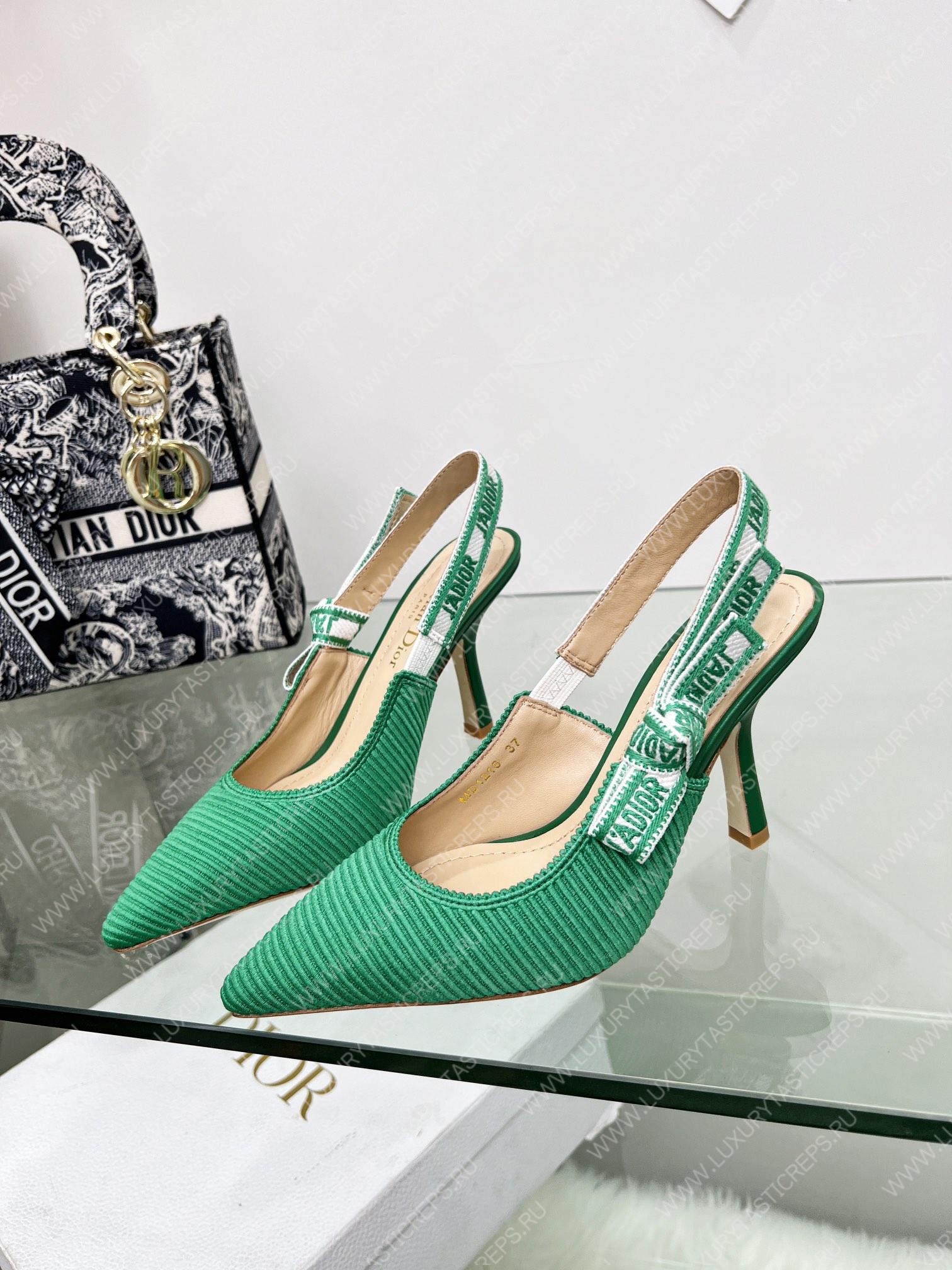 D*or j’aD*or slingback pump green kdc201tfl