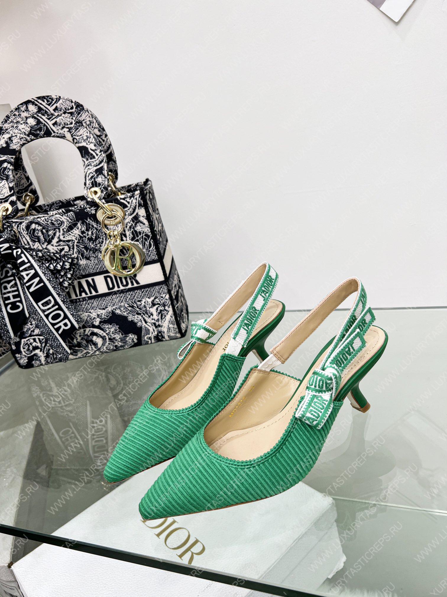 D*or j’aD*or slingback pump green kdc201tfl