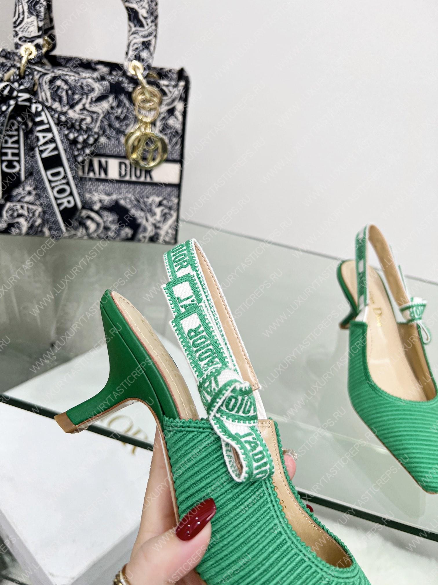 D*or j’aD*or slingback pump green kdc201tfl