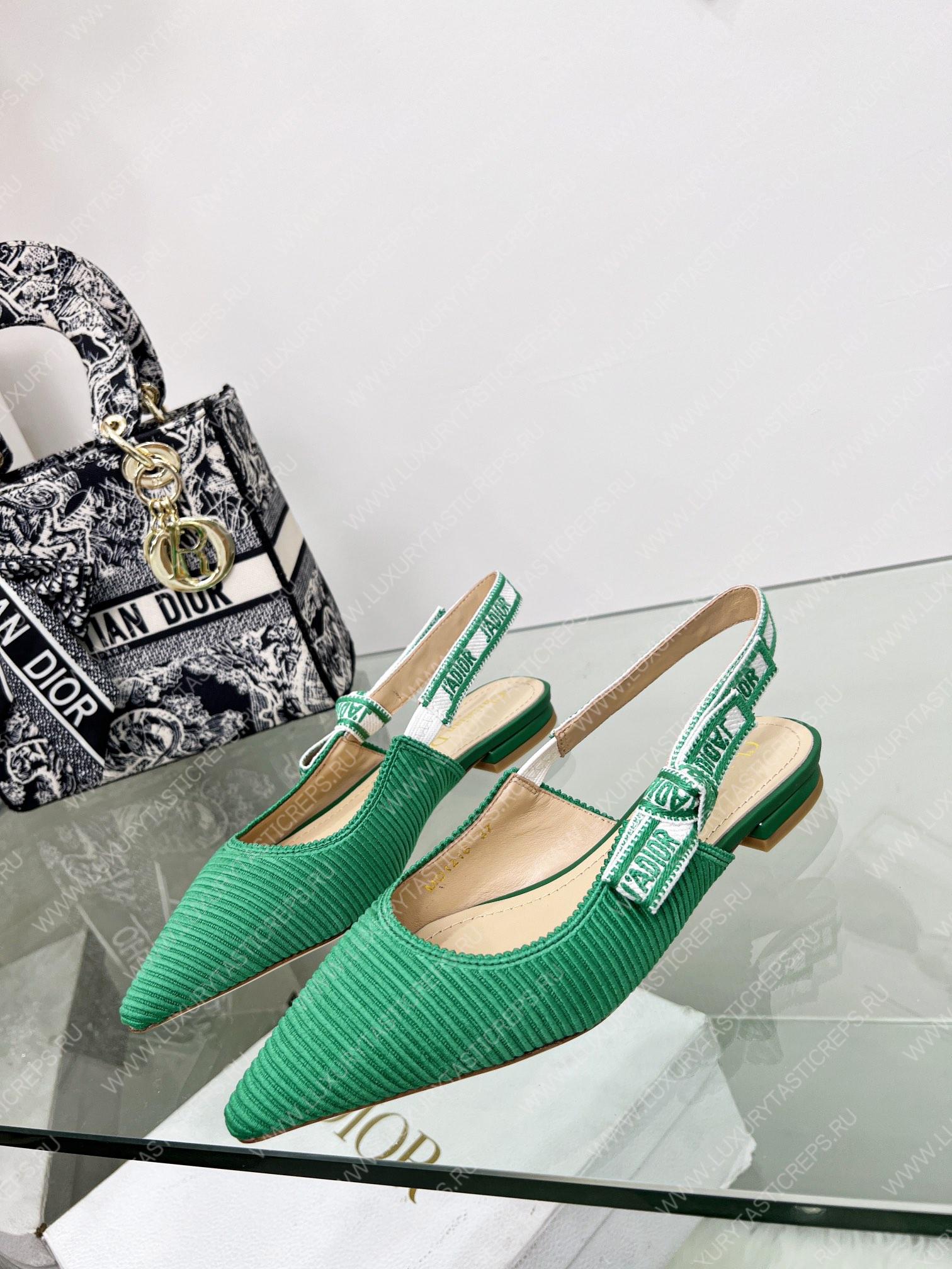 D*or j’aD*or slingback pump green kdc201tfl