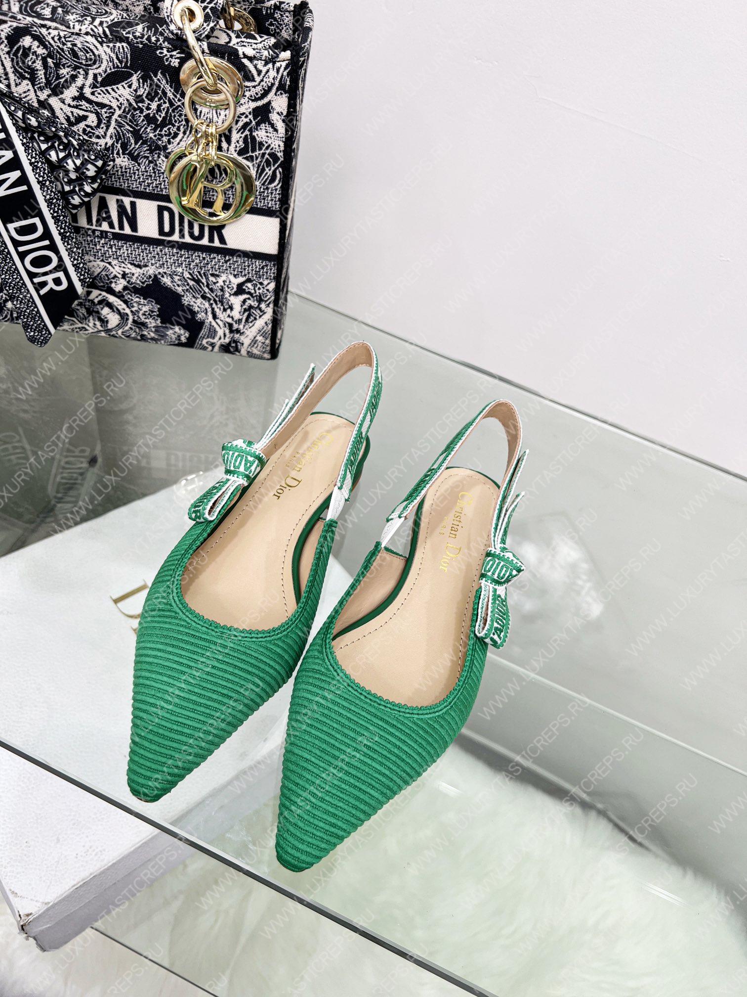 D*or j’aD*or slingback pump green kdc201tfl