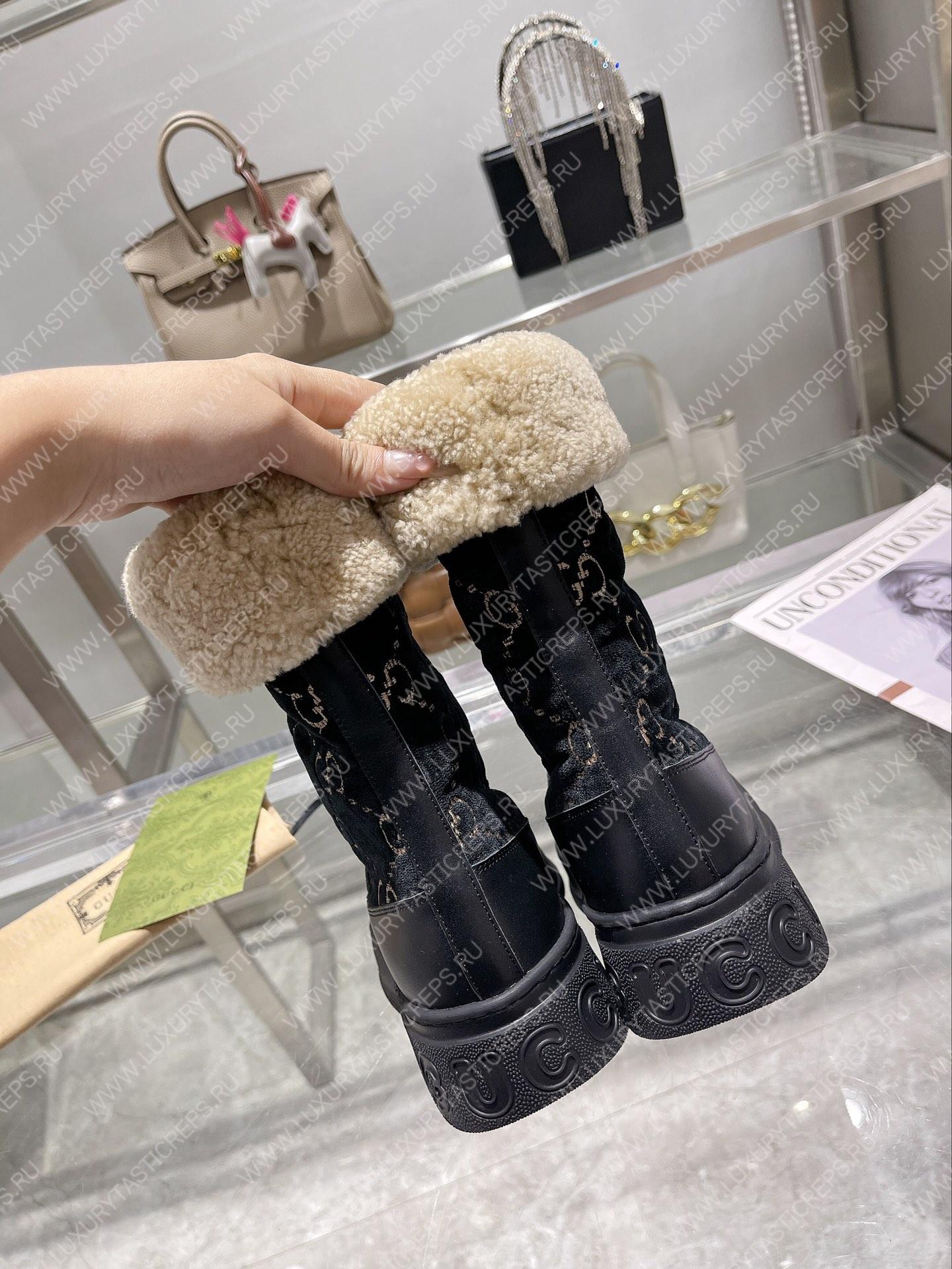 G*u*i fria wool ankle boot black 550036