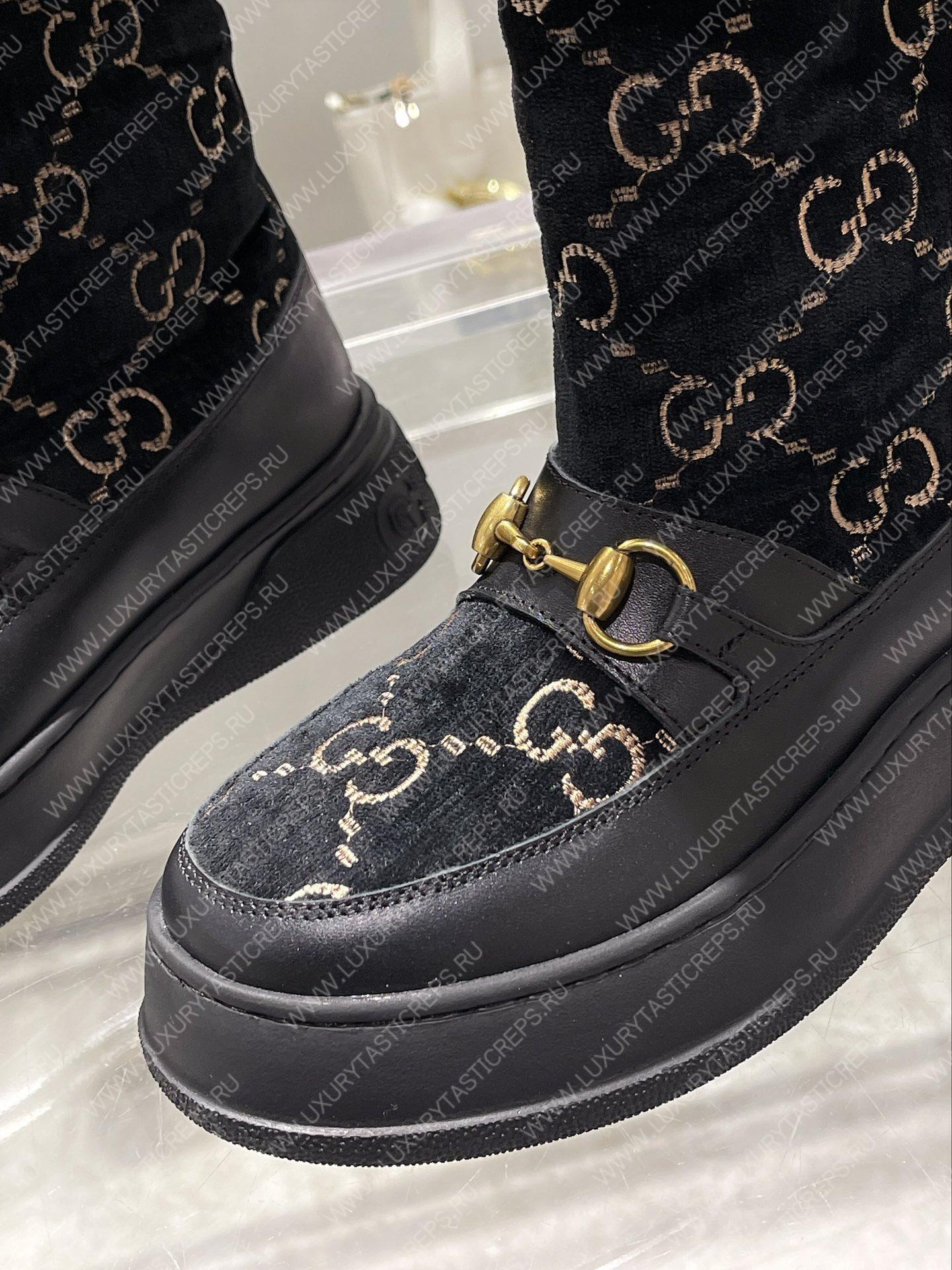 G*u*i fria wool ankle boot black 550036