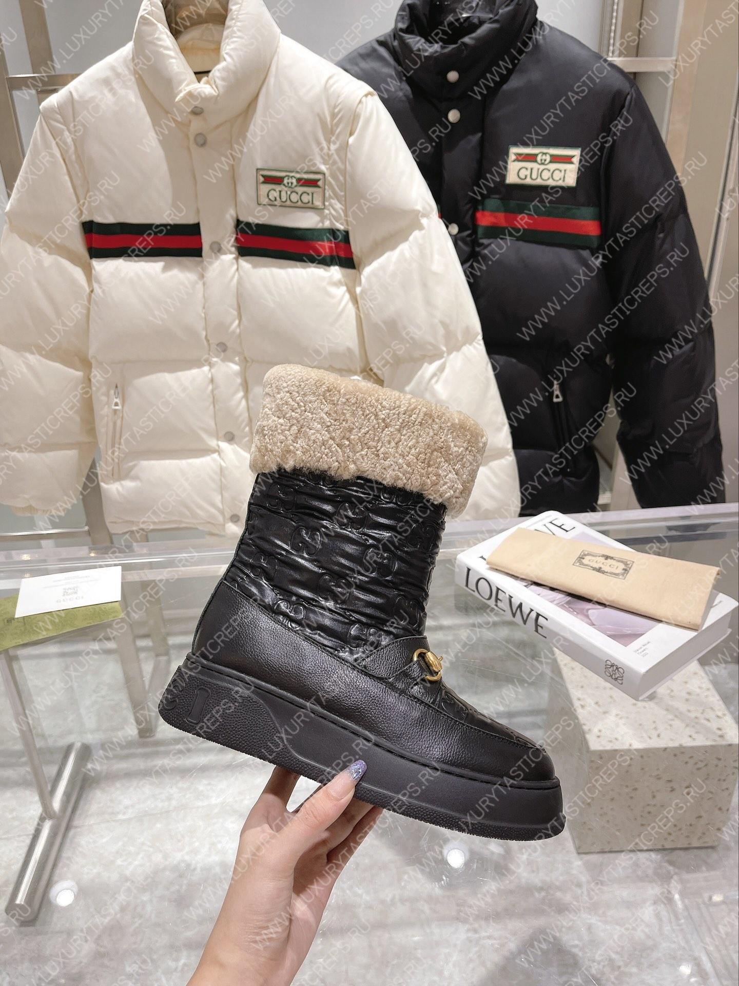 G*u*i fria wool ankle boot black 550036