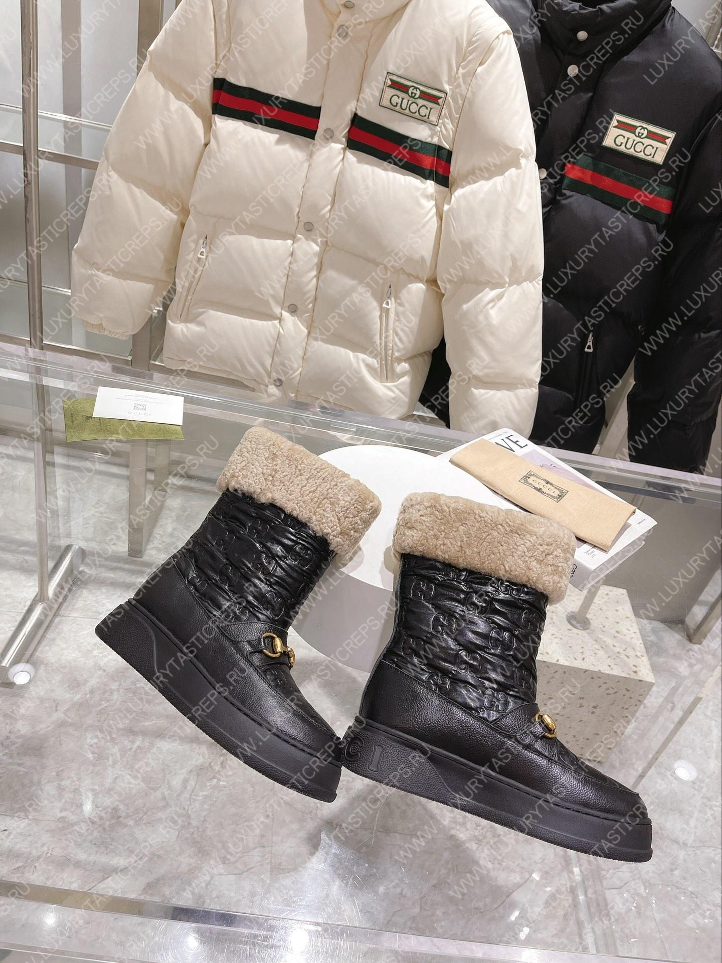 G*u*i fria wool ankle boot black 550036