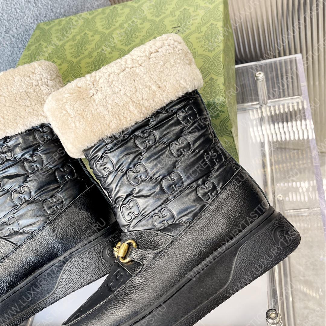G*u*i fria wool ankle boot black 550036