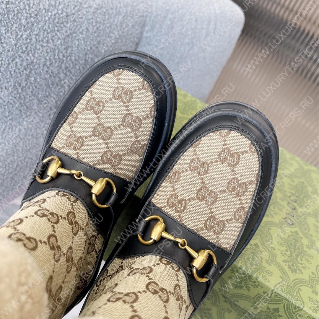 G*u*i fria wool ankle boot beige 550036