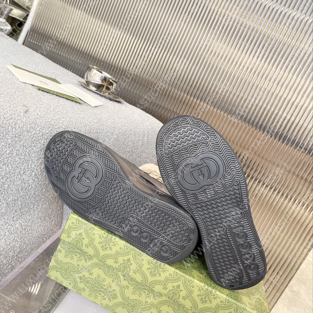 G*u*i fria ankle boot black and beige 550036