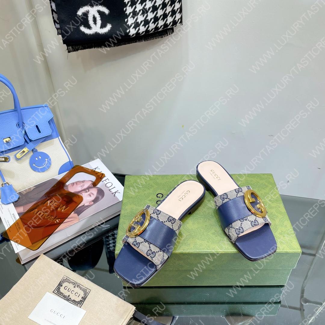 G*u*i double g slide blue 646169