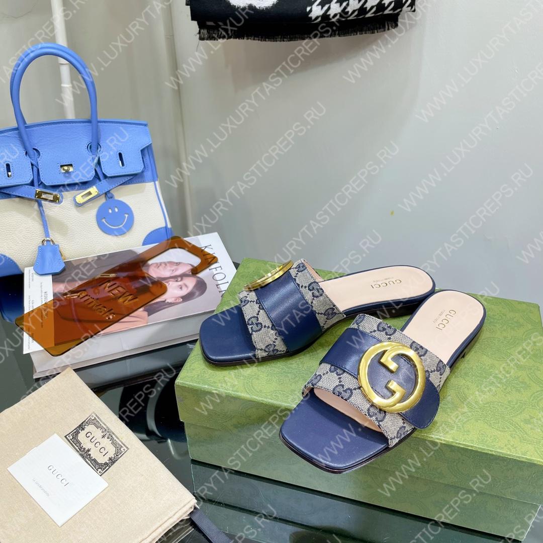 G*u*i double g slide blue 646169