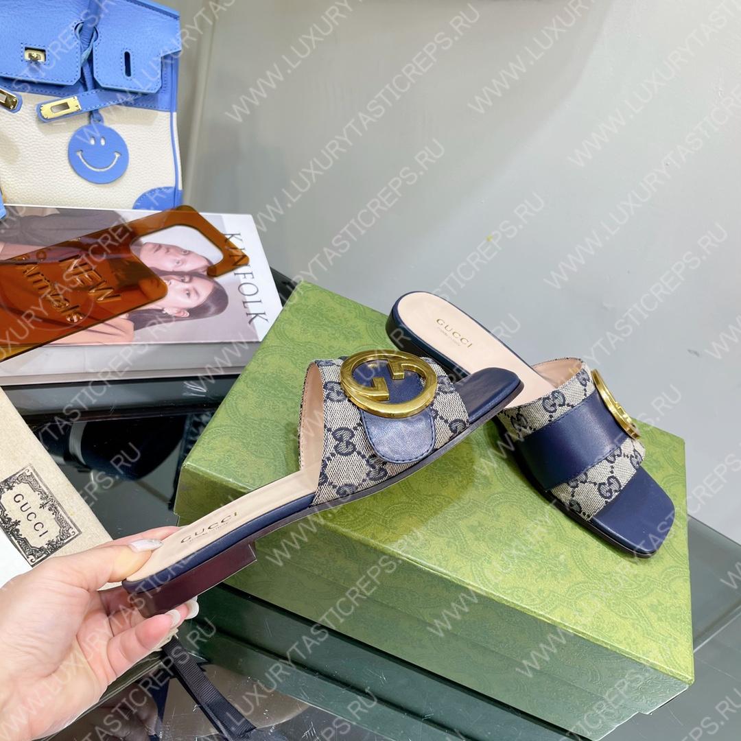 G*u*i double g slide blue 646169