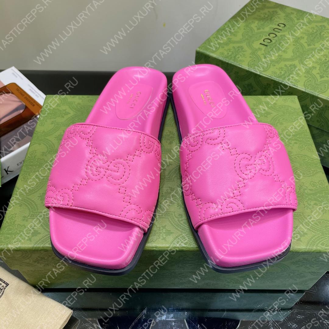 G*u*i gg slide slide bright pink 573922