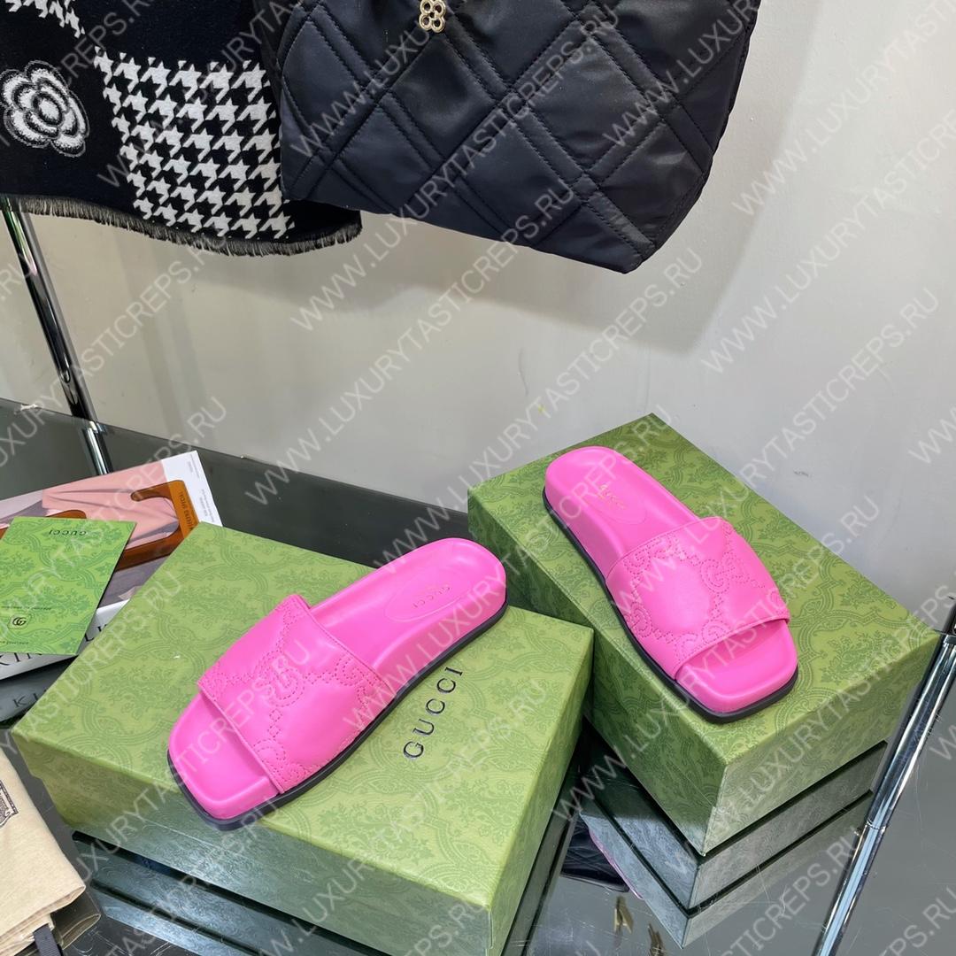 G*u*i gg slide slide bright pink 573922
