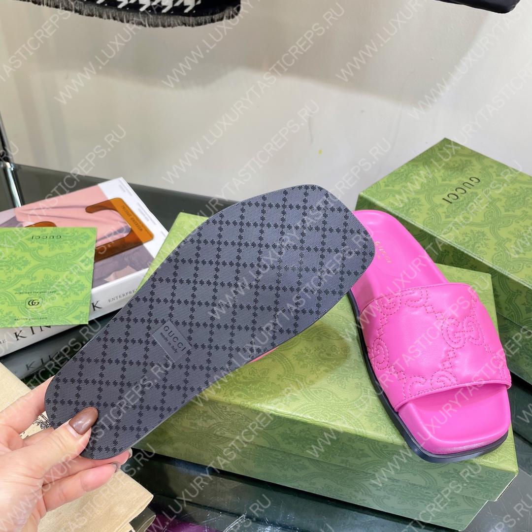 G*u*i gg slide slide bright pink 573922