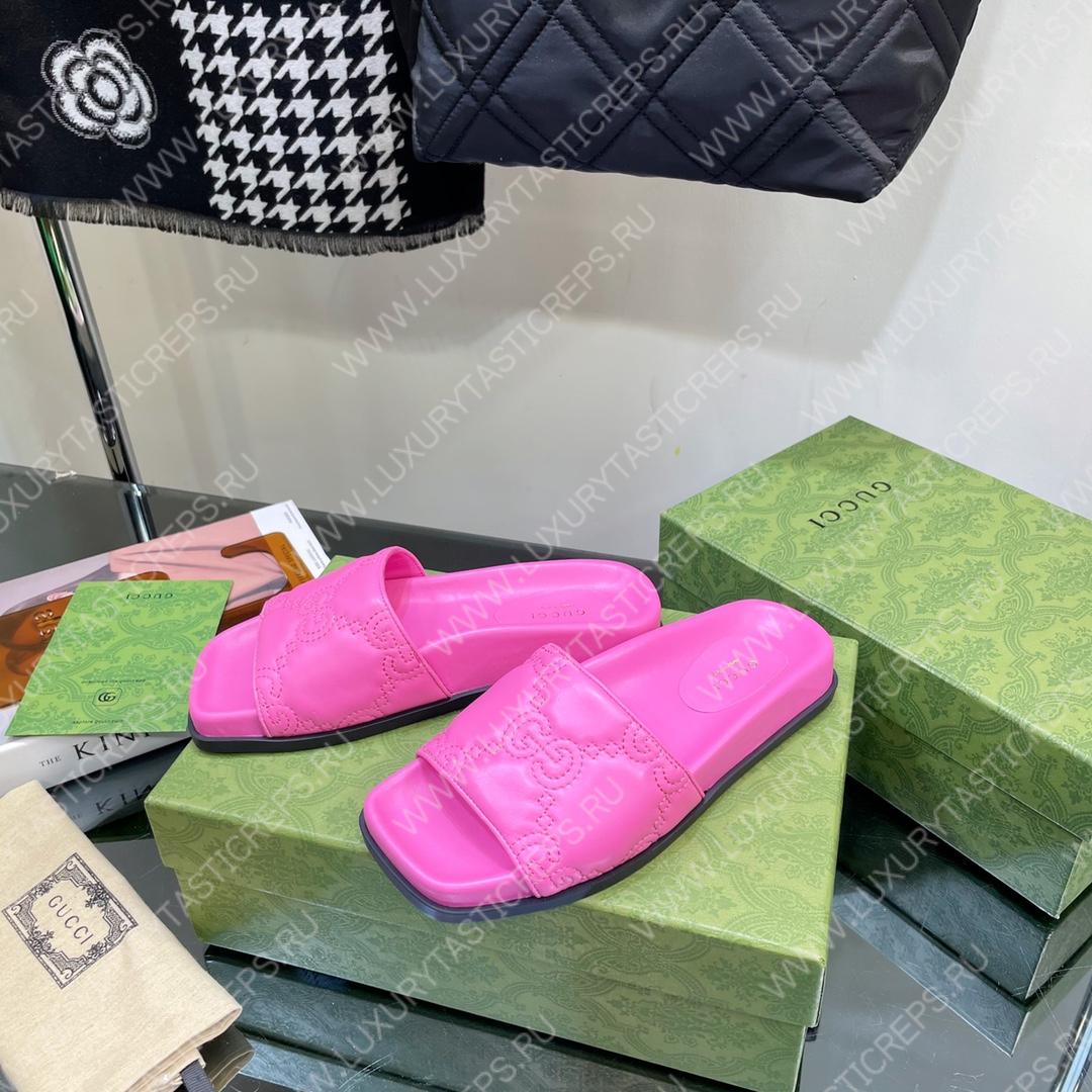 G*u*i gg slide slide bright pink 573922
