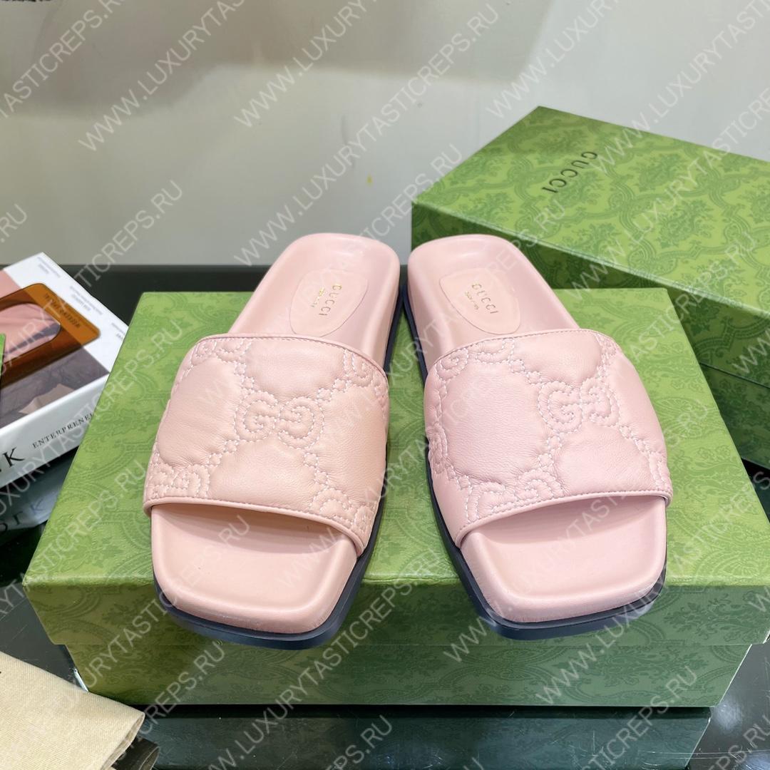 G*u*i gg slide slide baby pink 573922