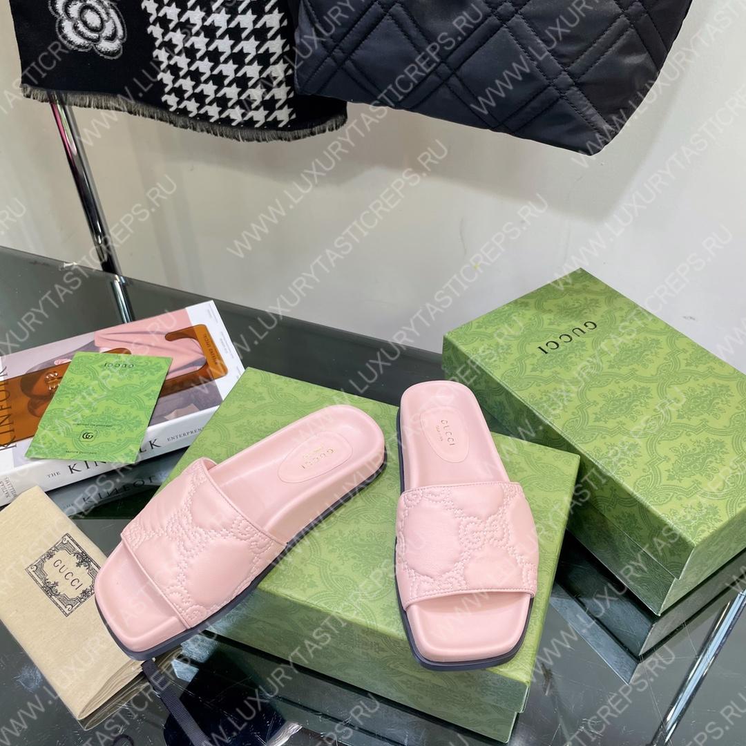 G*u*i gg slide slide baby pink 573922