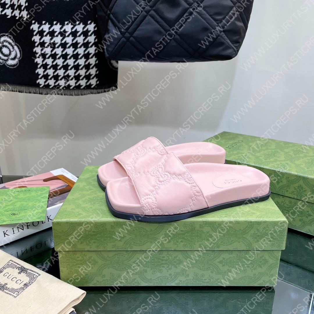 G*u*i gg slide slide baby pink 573922