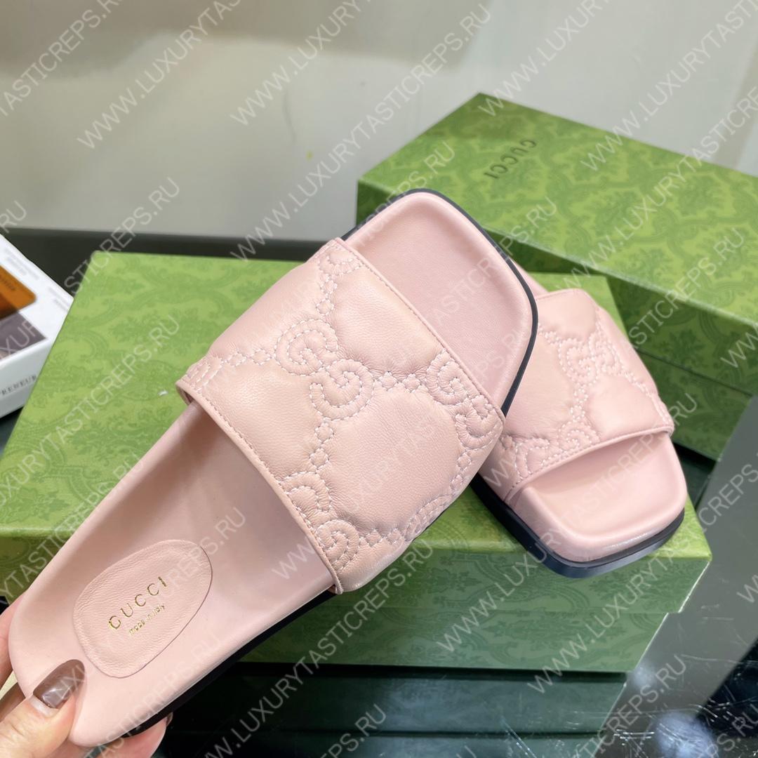 G*u*i gg slide slide baby pink 573922