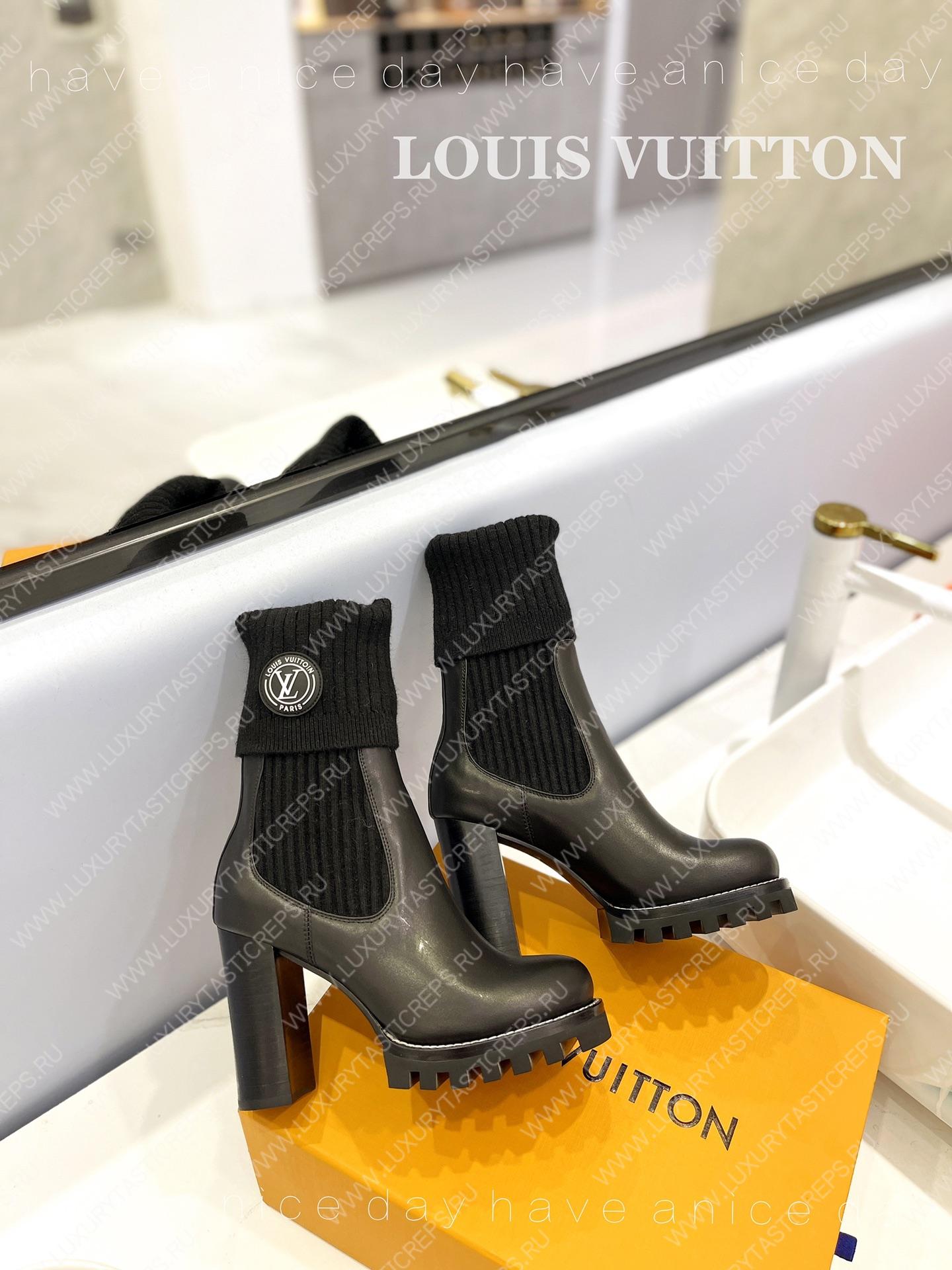 l**is V*t*n fame platform ankle boot black 1aabk2