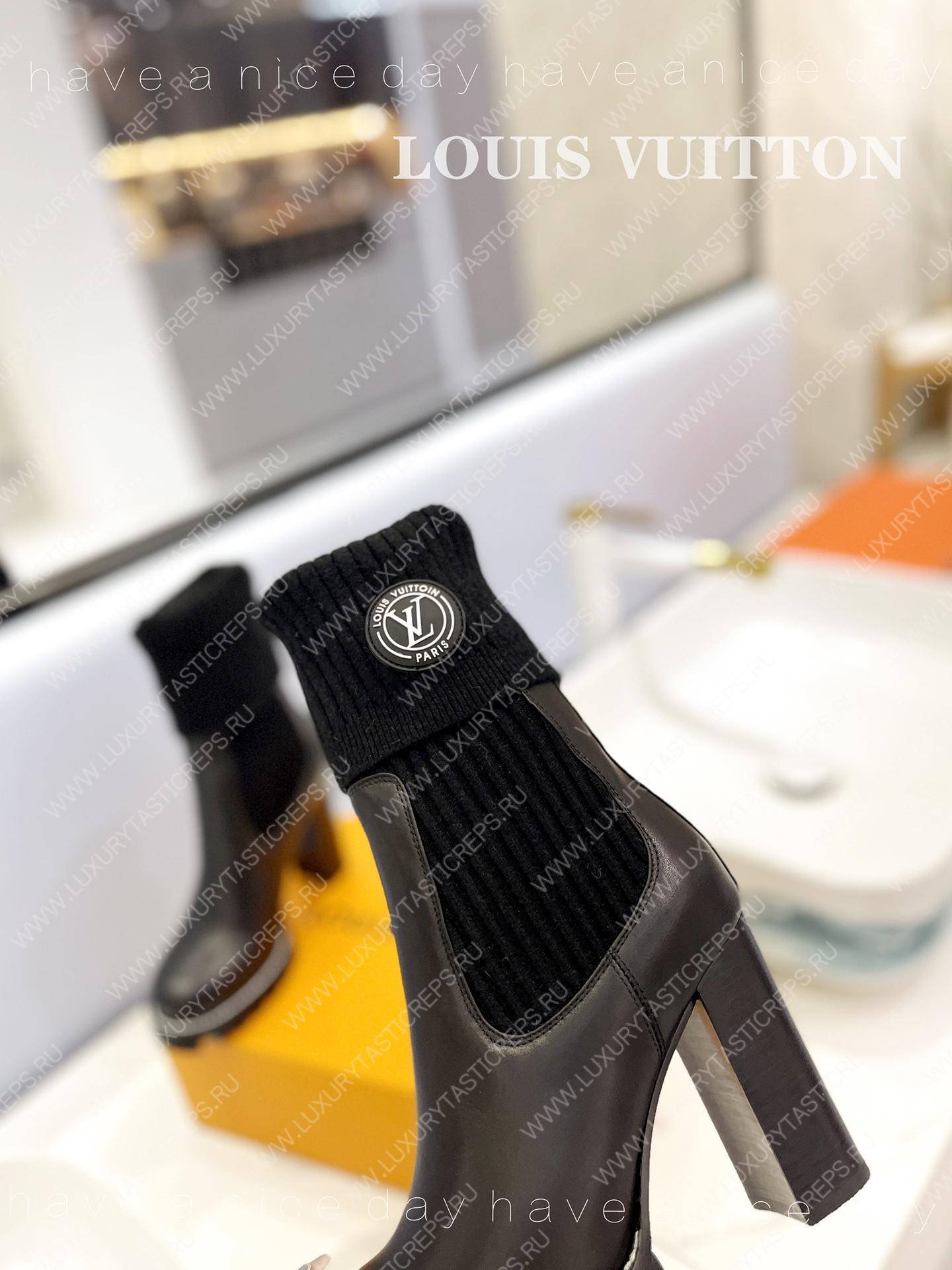 l**is V*t*n fame platform ankle boot black 1aabk2