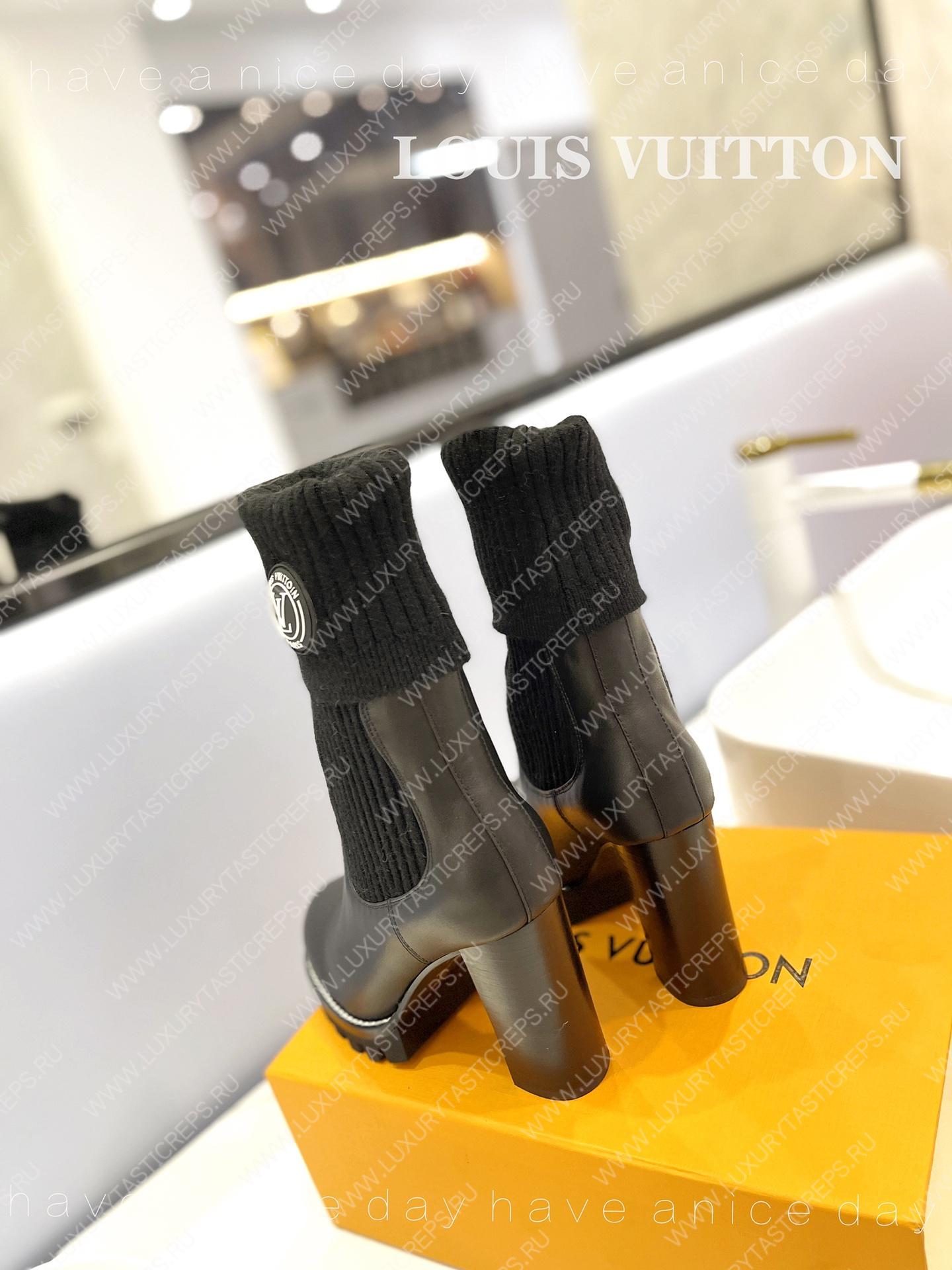 l**is V*t*n fame platform ankle boot black 1aabk2